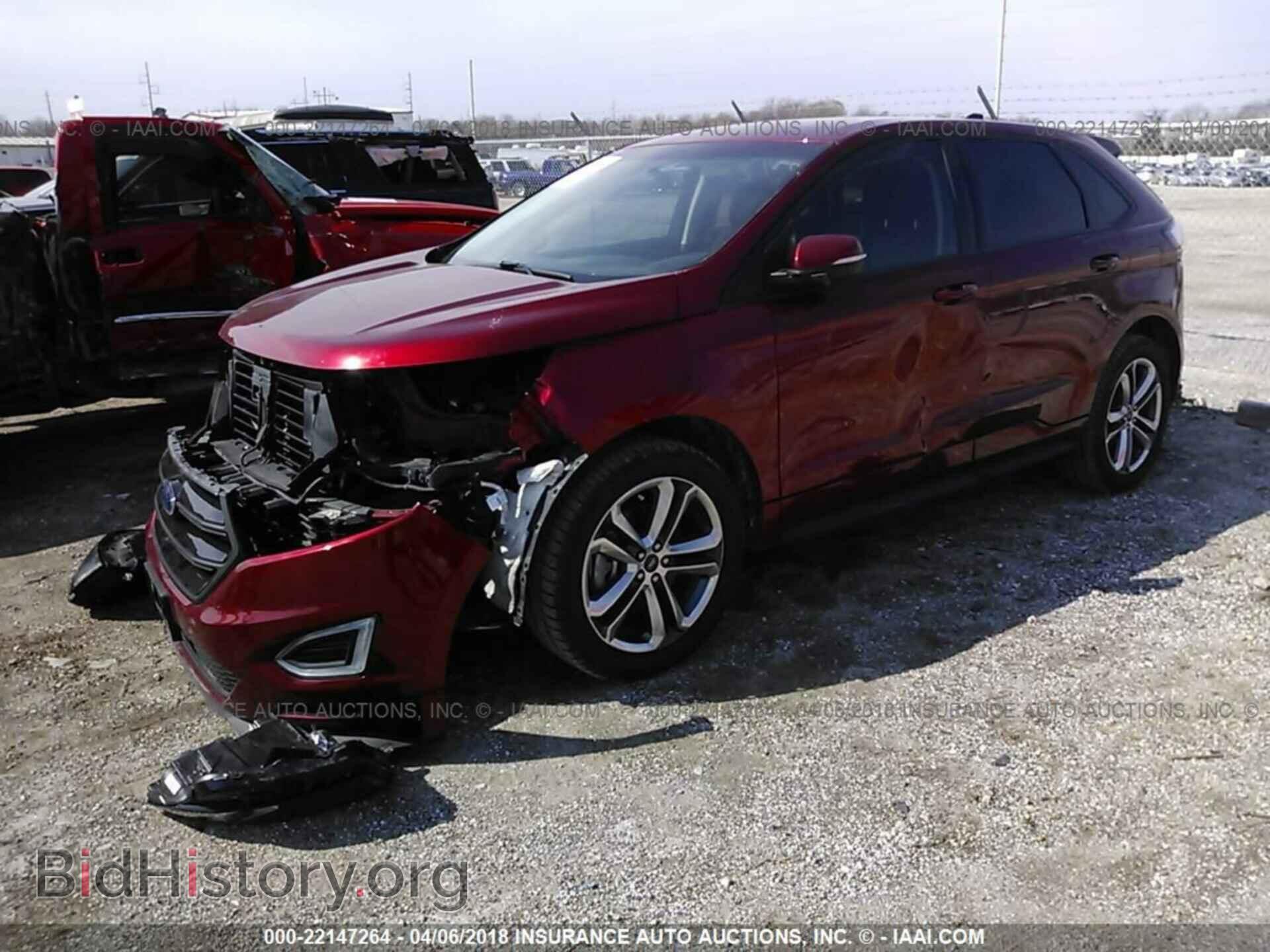 2015 Ford Edge - VIN: 2FMTK4AP0FBB96471 - Photo 2
