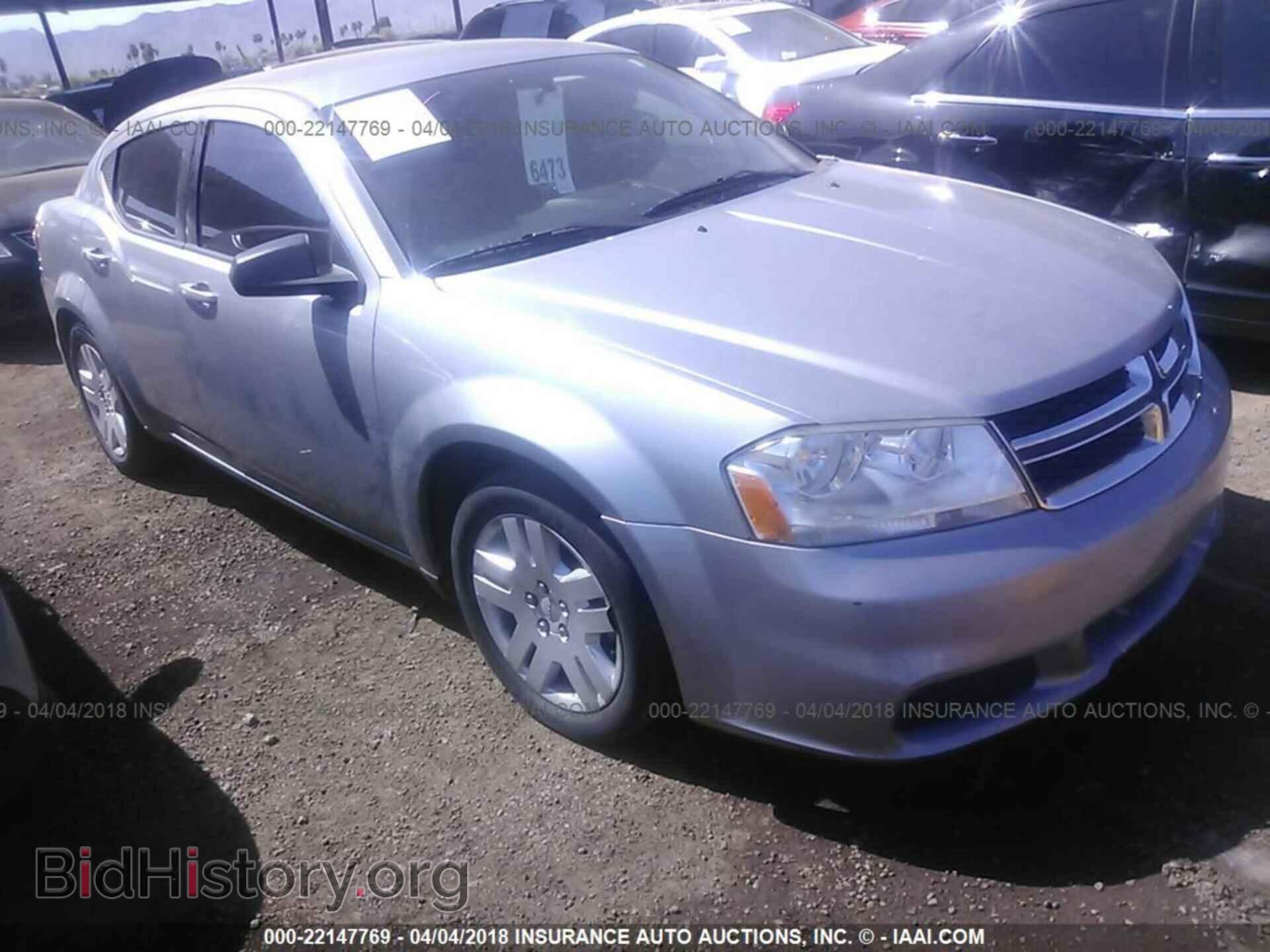 Фотография 1C3CDZAB3DN621848 - Dodge Avenger 2013