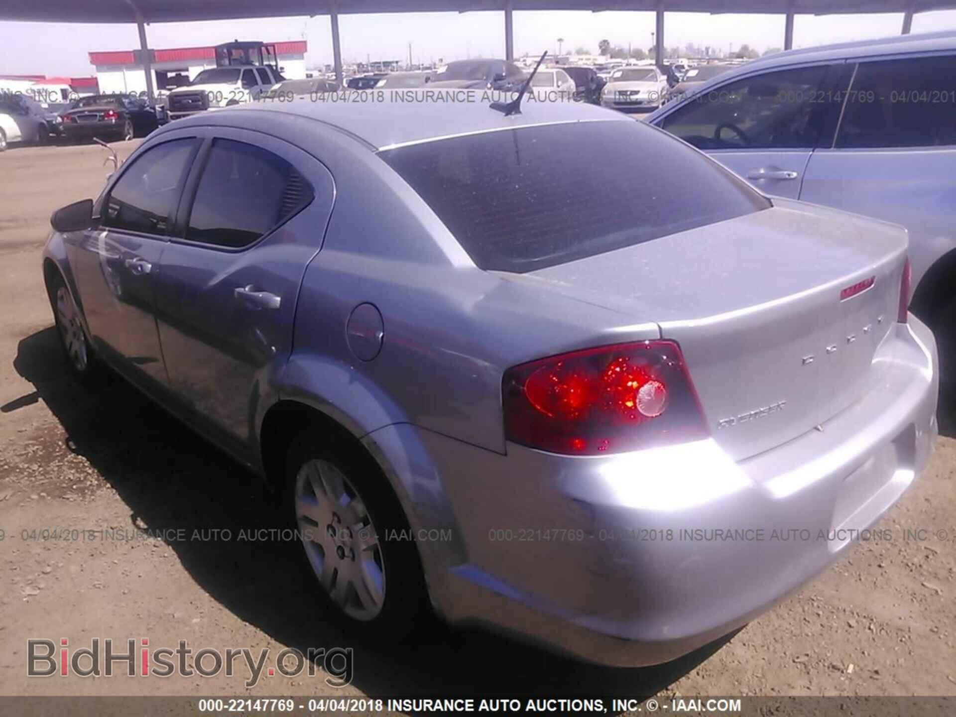 2013 Dodge Avenger - VIN: 1C3CDZAB3DN621848 - Фото 3