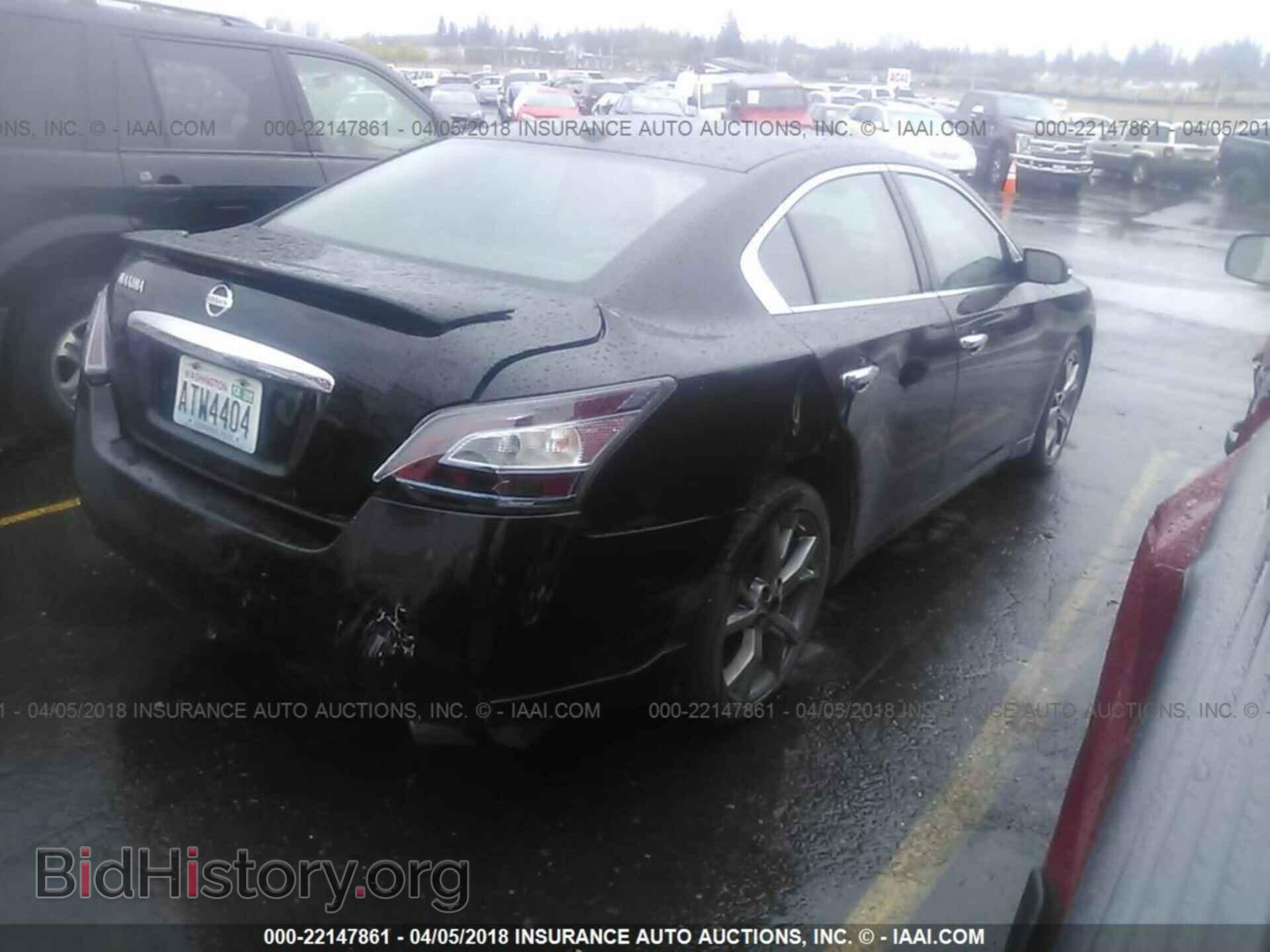 2014 Nissan Maxima - VIN: 1N4AA5AP0EC474844 - Фото 4