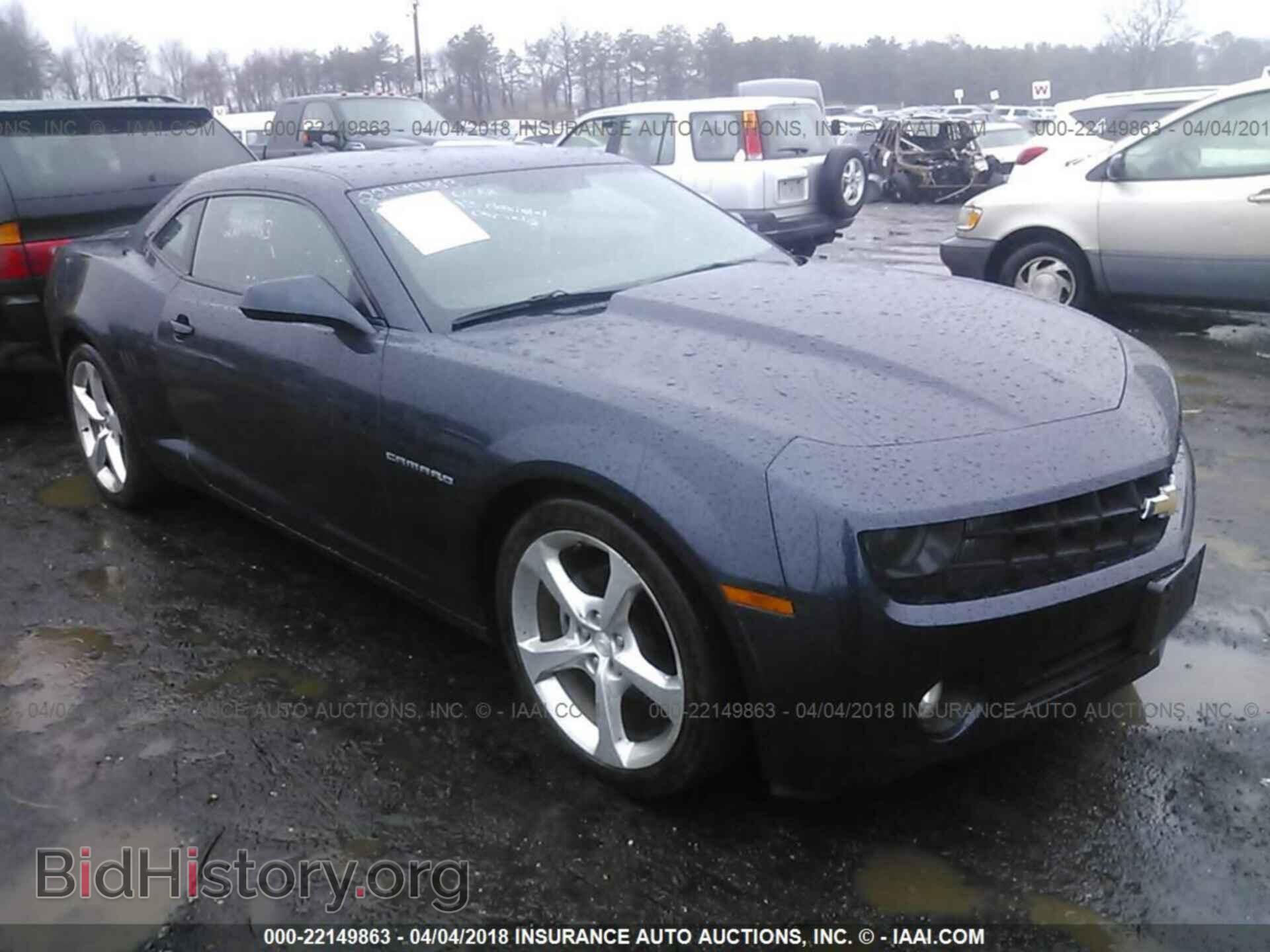 Фотография 2G1FB1E33D9142196 - Chevrolet Camaro 2013