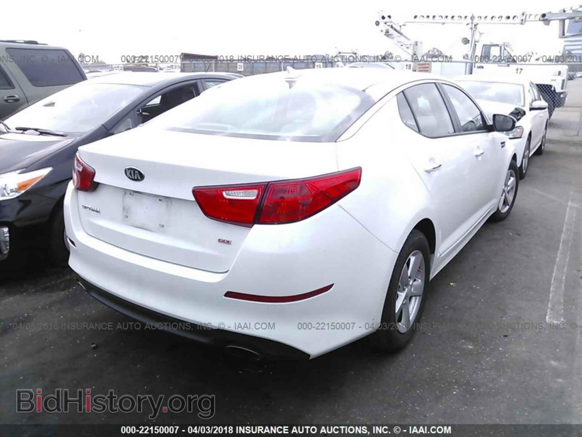 2015 Kia Optima - VIN: 5XXGM4A78FG519715 - Photo 4