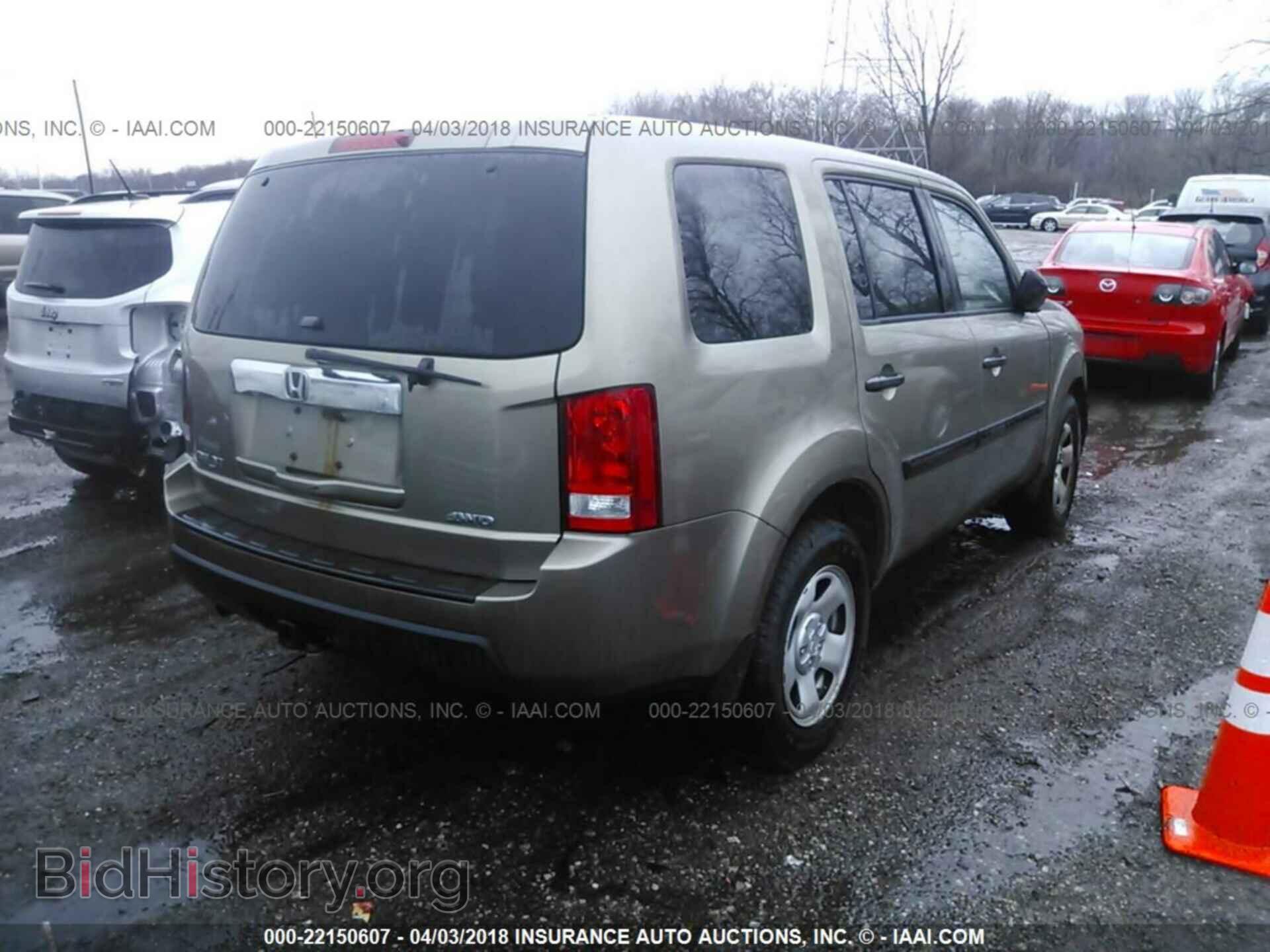 2011 Honda Pilot - VIN: 5FNYF4H24BB027589 - Фото 4