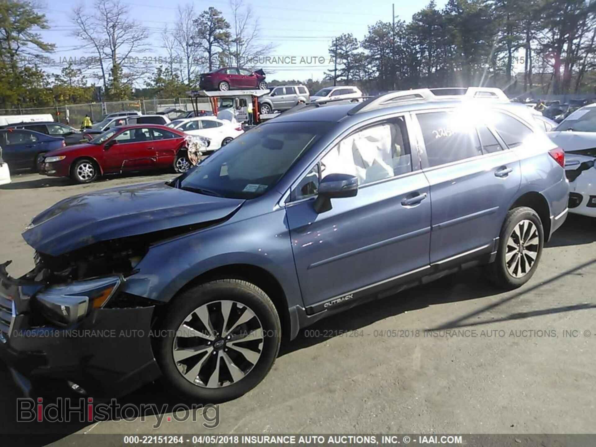 2016 Subaru Outback - VIN: 4S4BSAJC5G3346938 - Фото 2