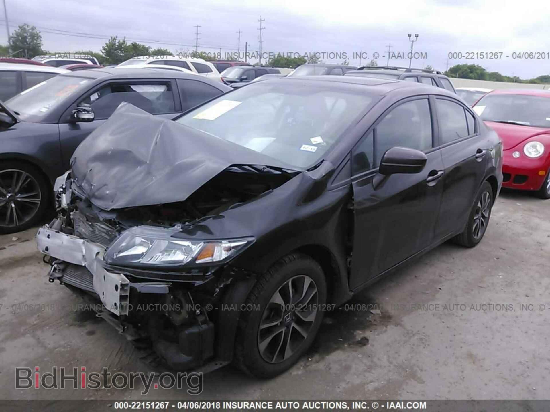 2014 Honda Civic - VIN: 2HGFB2F89EH547401 - Photo 2