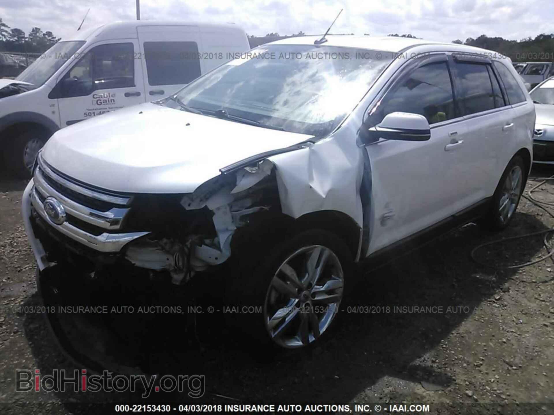 2013 FORD EDGE - VIN: 2FMDK3K91DBC15735 - Фото 2