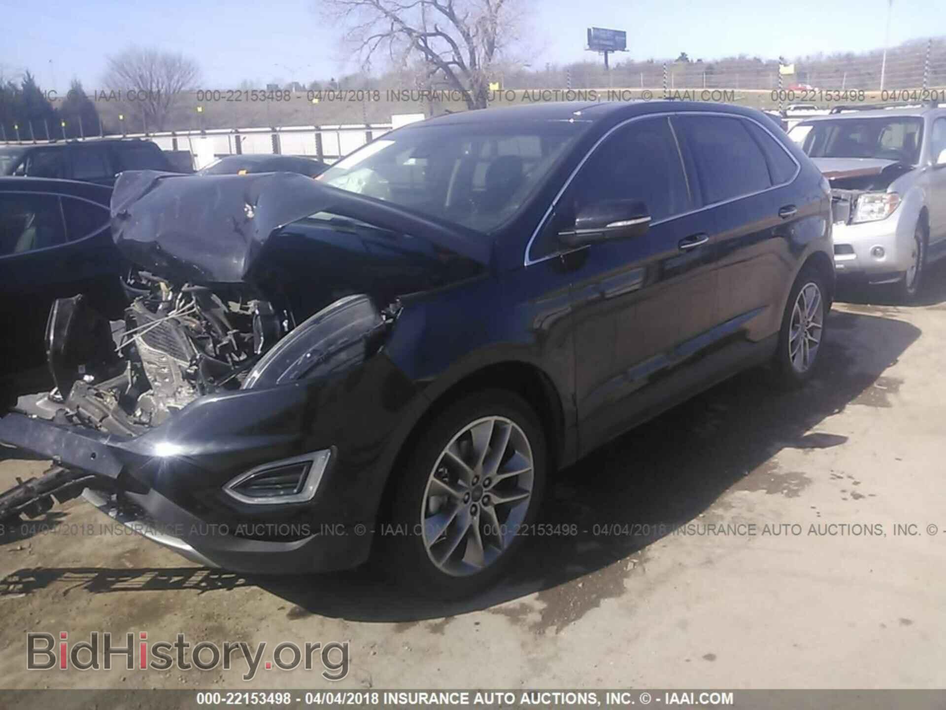 2015 Ford Edge - VIN: 2FMPK3K80FBB03368 - Фото 2