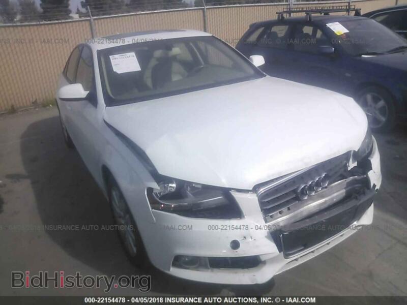 2012 Audi A4 (VIN WAUAFAFL6CN008425) — photo 1 of 10, IAAI, damage: front end