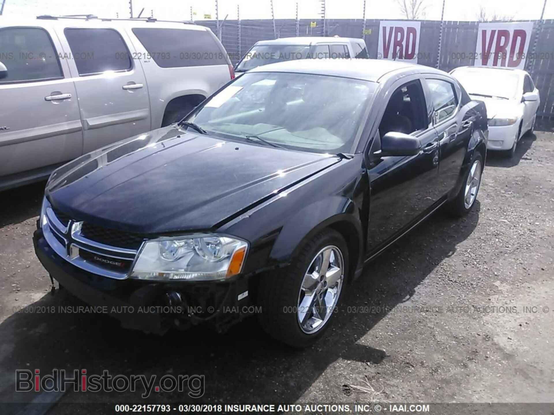 2012 Dodge Avenger - VIN: 1C3CDZEG5CN238384 - Фото 2