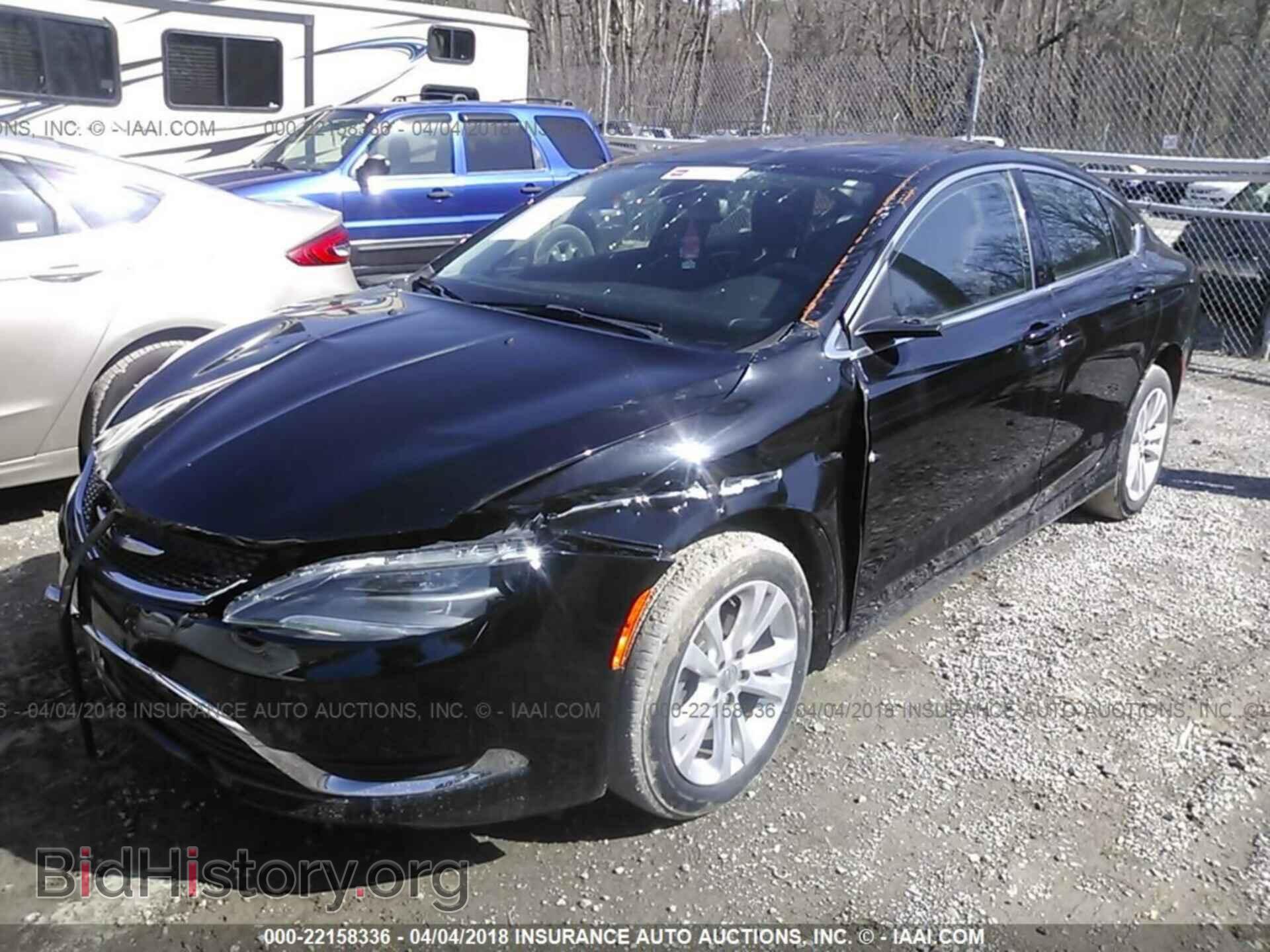 2015 Chrysler 200 - VIN: 1C3CCCAB5FN726295 - Фото 2