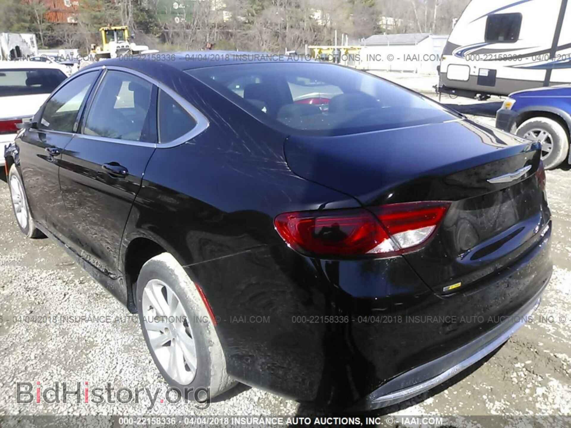 2015 Chrysler 200 - VIN: 1C3CCCAB5FN726295 - Фото 3