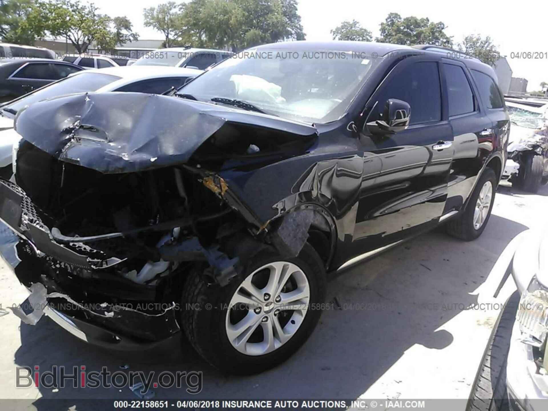 2013 Dodge Durango - VIN: 1C4RDHDG4DC663965 - Фото 2