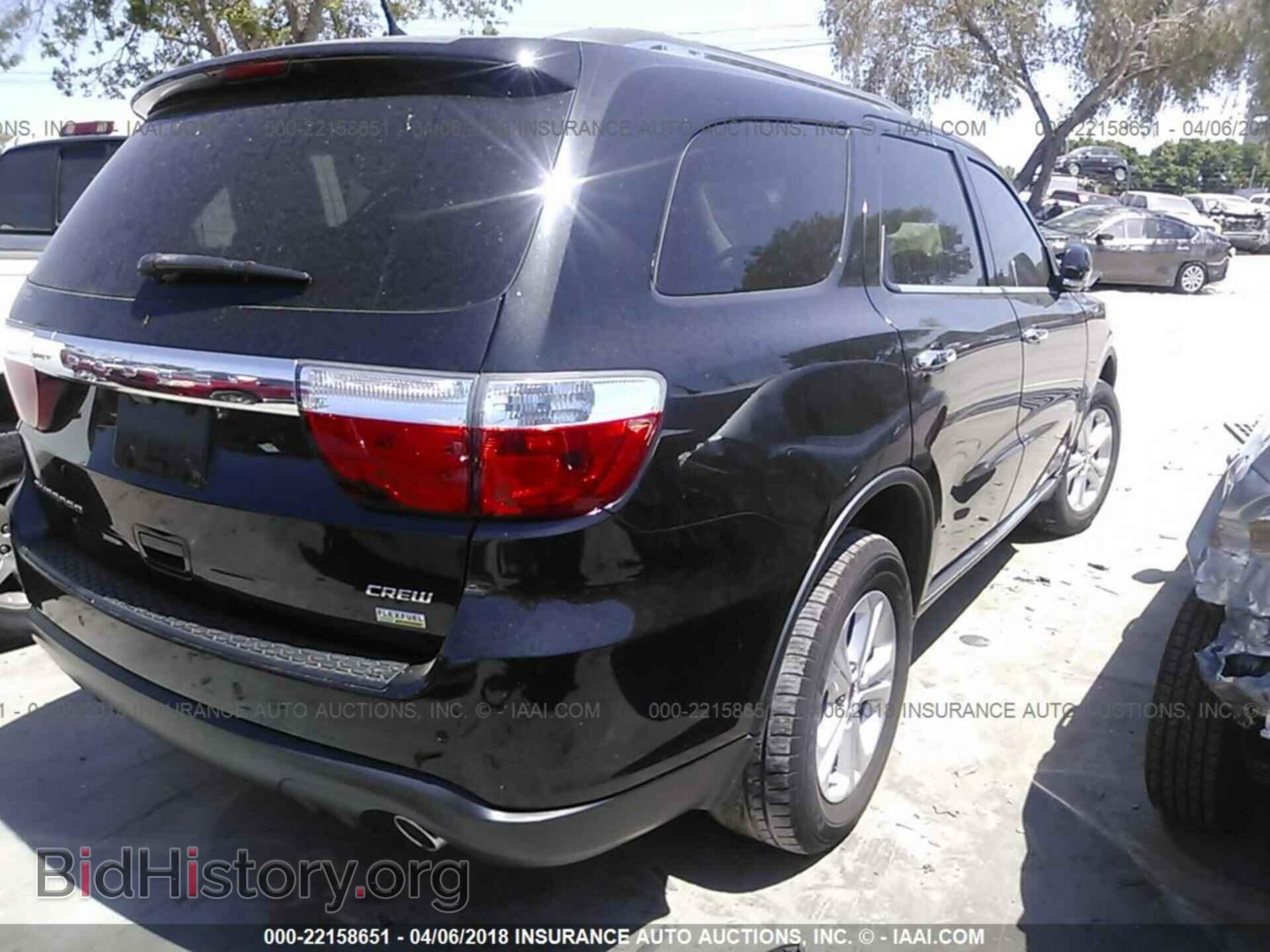 2013 Dodge Durango - VIN: 1C4RDHDG4DC663965 - Фото 4