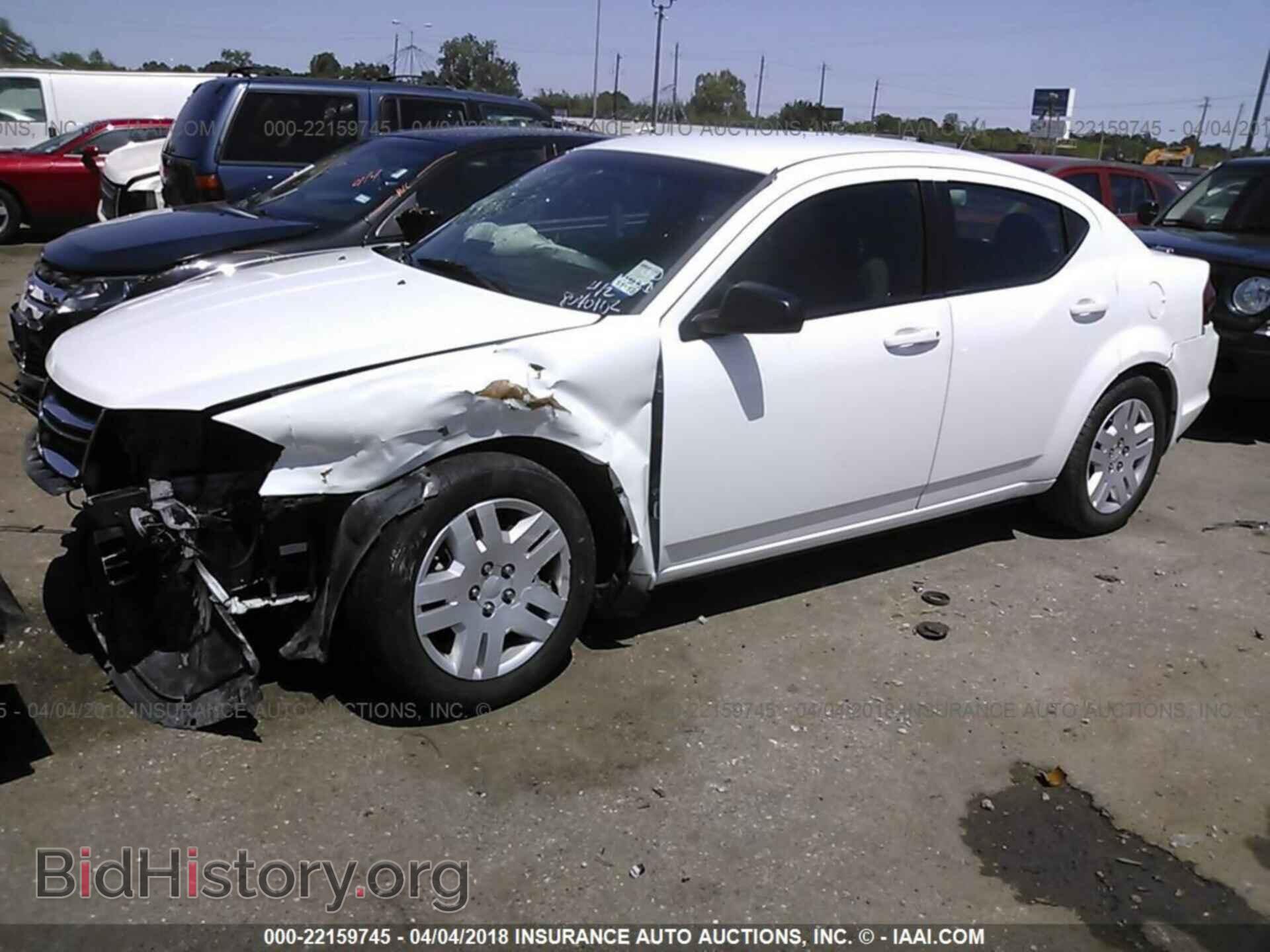 2014 Dodge Avenger - VIN: 1C3CDZAB7EN215928 - Фото 2