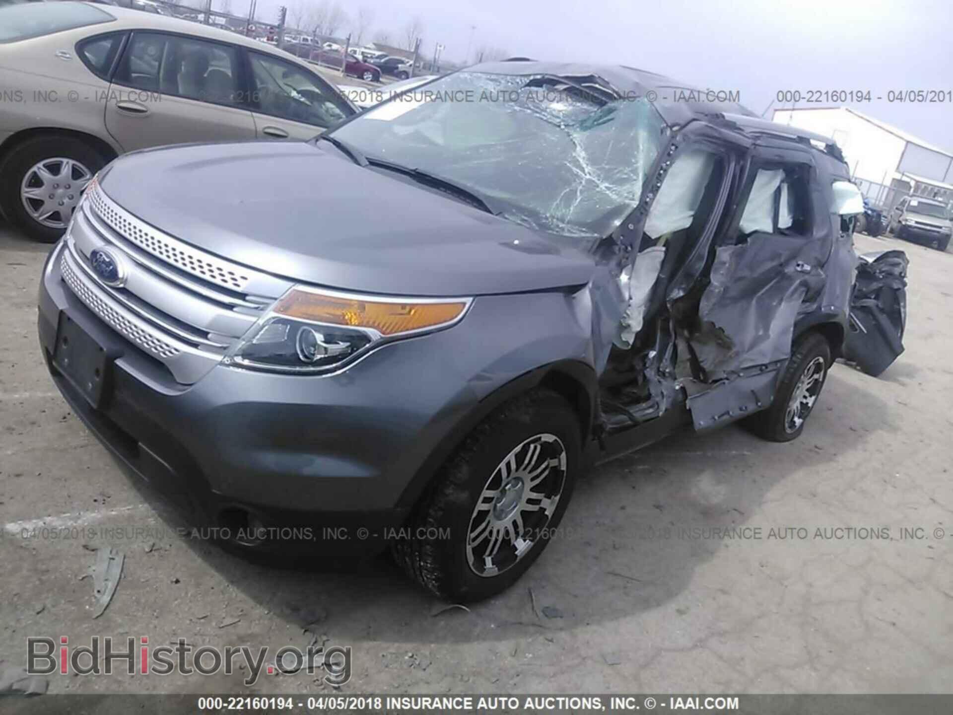 2014 Ford Explorer - VIN: 1FM5K8D81EGB01072 - Фото 2