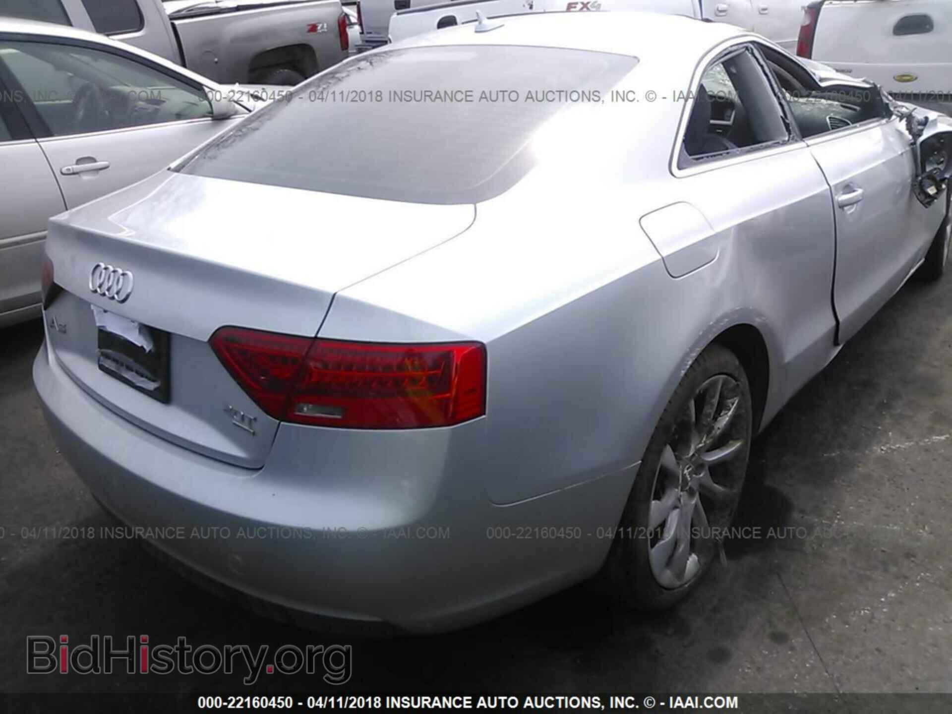 2013 AUDI A5 - VIN: WAULFAFRXDA019580 - Photo 4