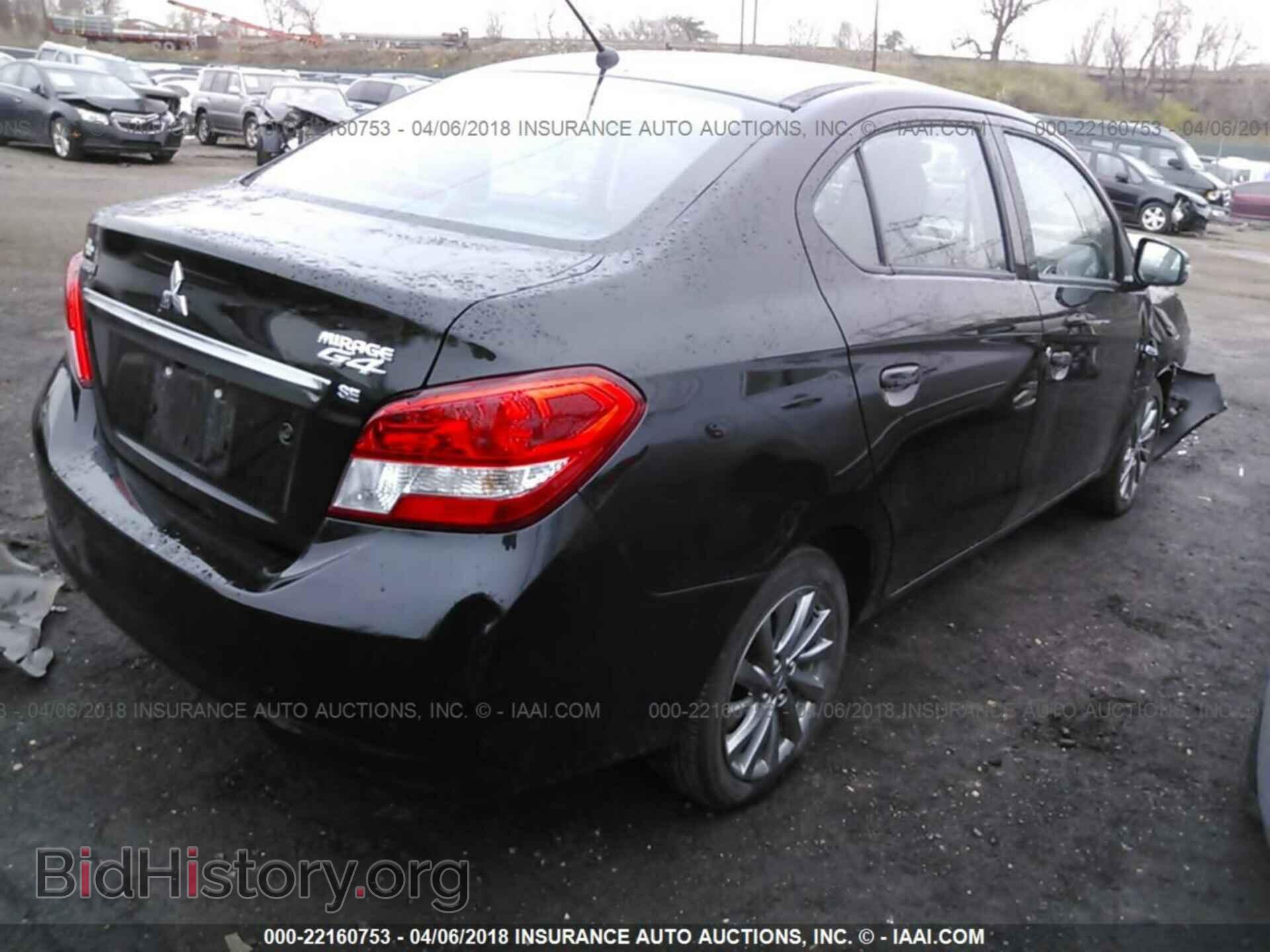 2017 Mitsubishi Mirage - VIN: ML32F4FJ9HH001839 - Фото 4