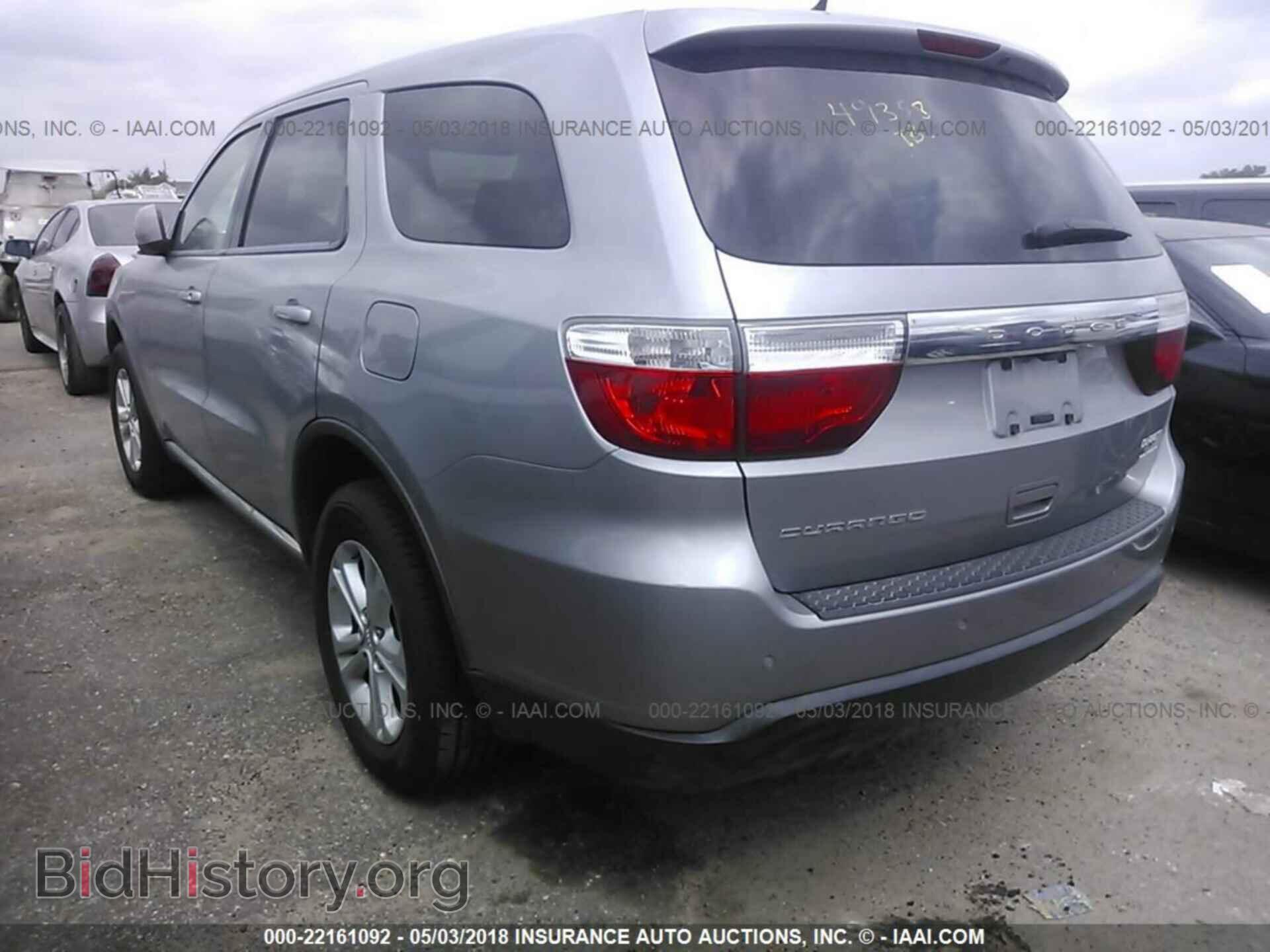2013 Dodge Durango - VIN: 1C4RDHAG1DC694837 - Фото 3