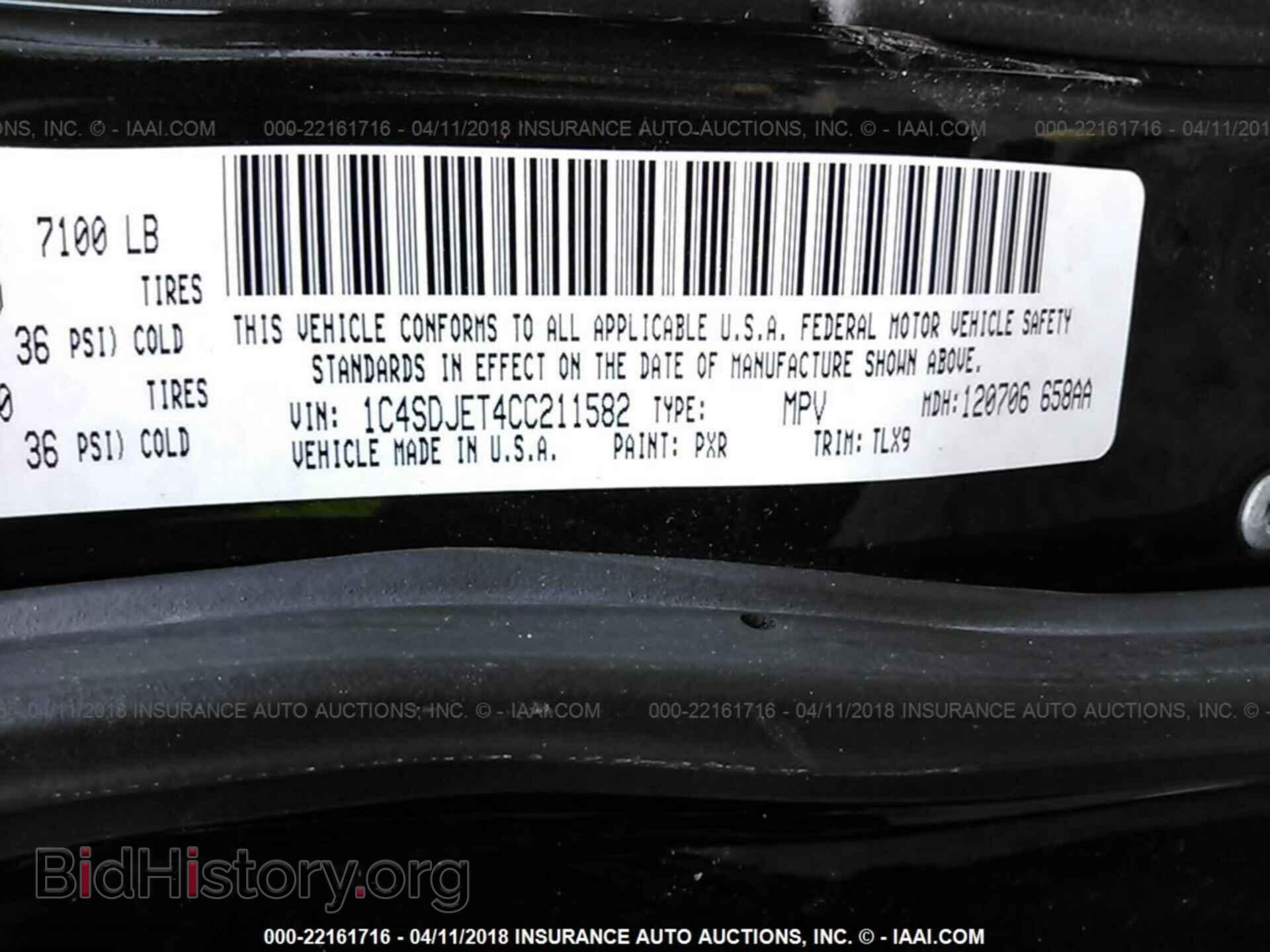 2012 Dodge Durango - VIN: 1C4SDJET4CC211582 - Photo 9