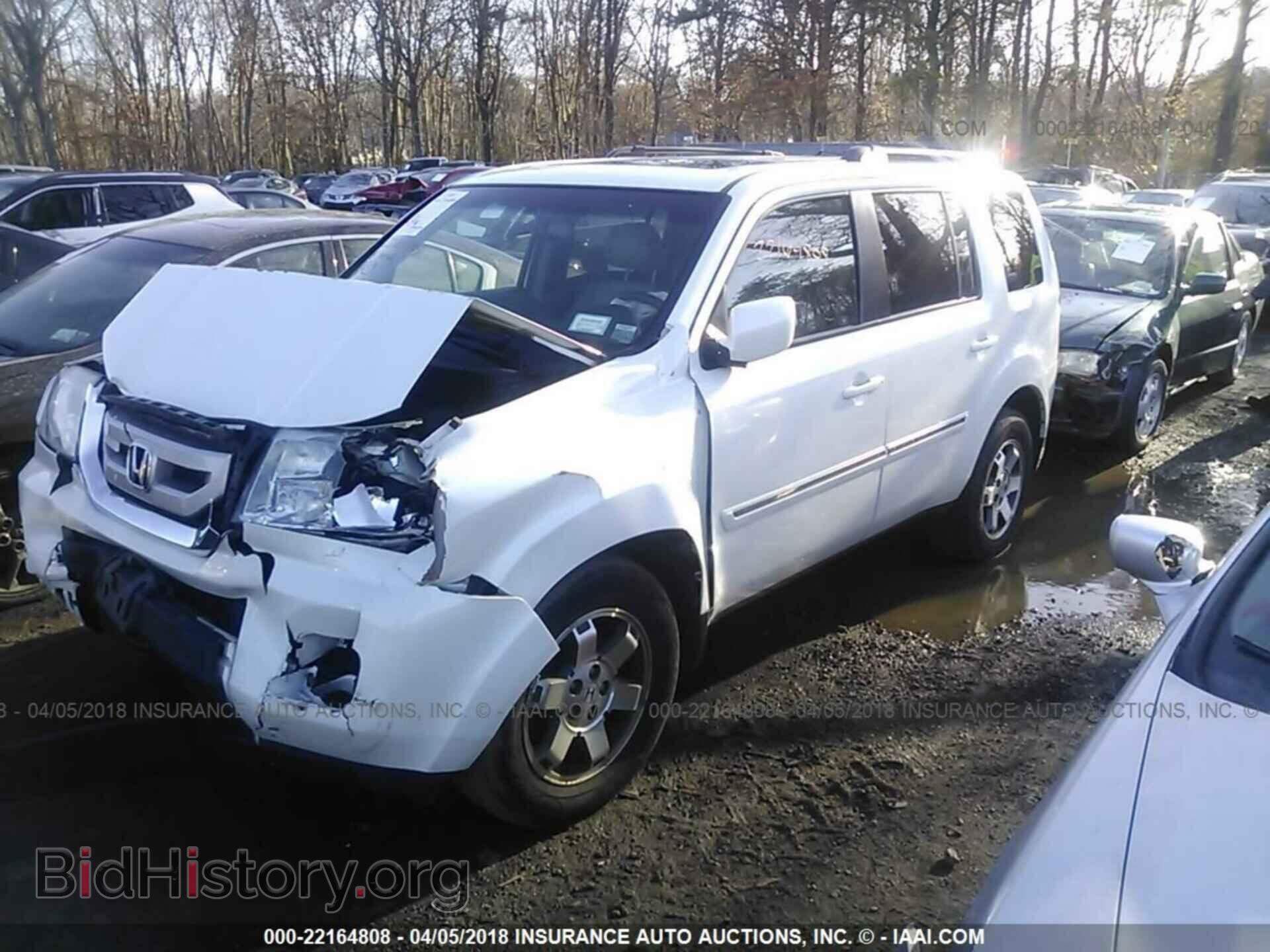 2011 Honda Pilot - VIN: 5FNYF4H98BB030637 - Фото 2