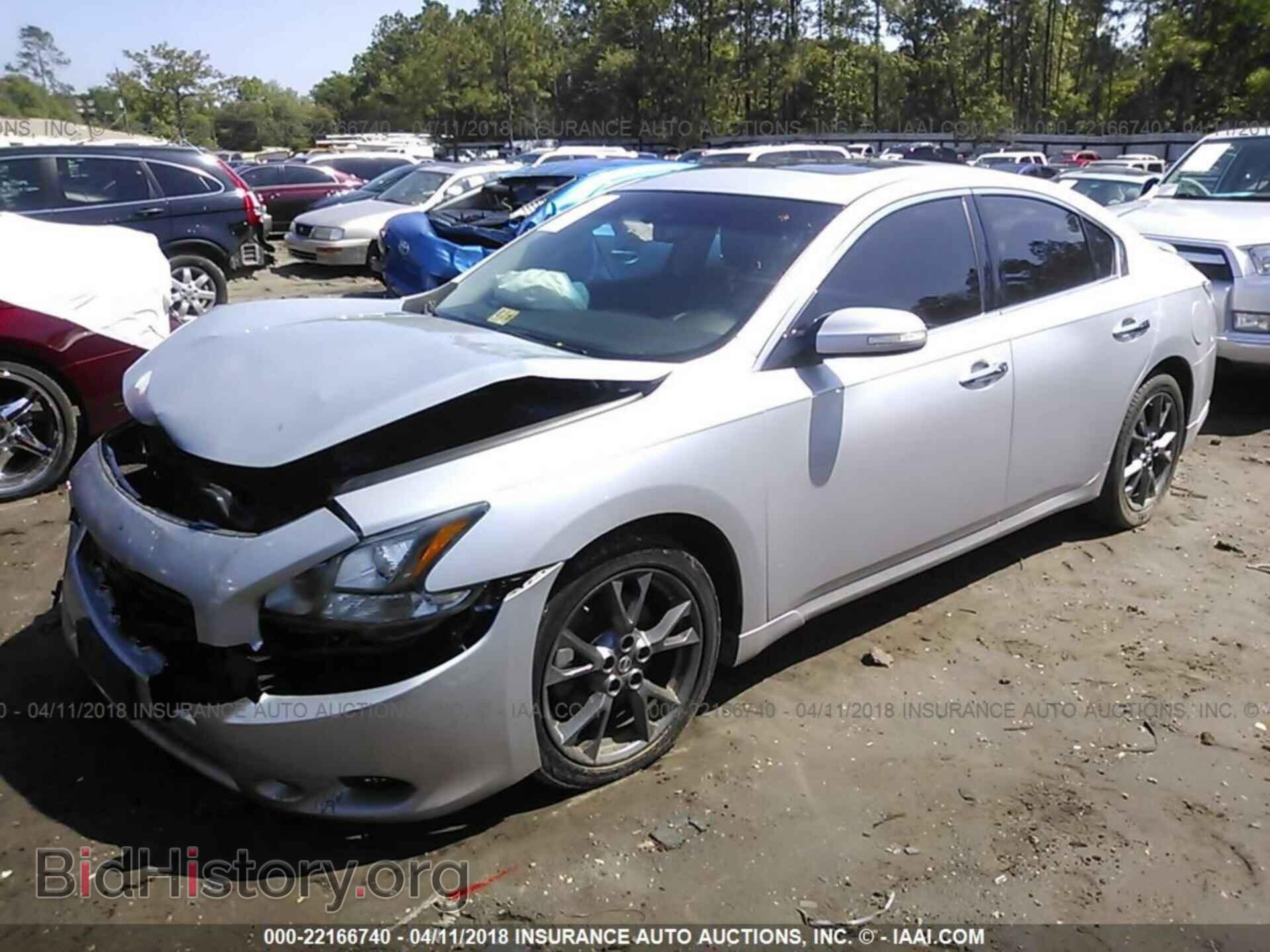 2014 Nissan Maxima - VIN: 1N4AA5AP6EC479143 - Фото 2