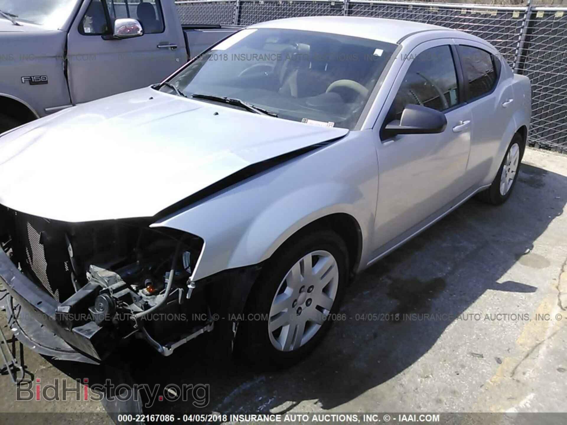 2011 DODGE AVENGER - VIN: 1B3BD4FB3BN543881 - Фото 2