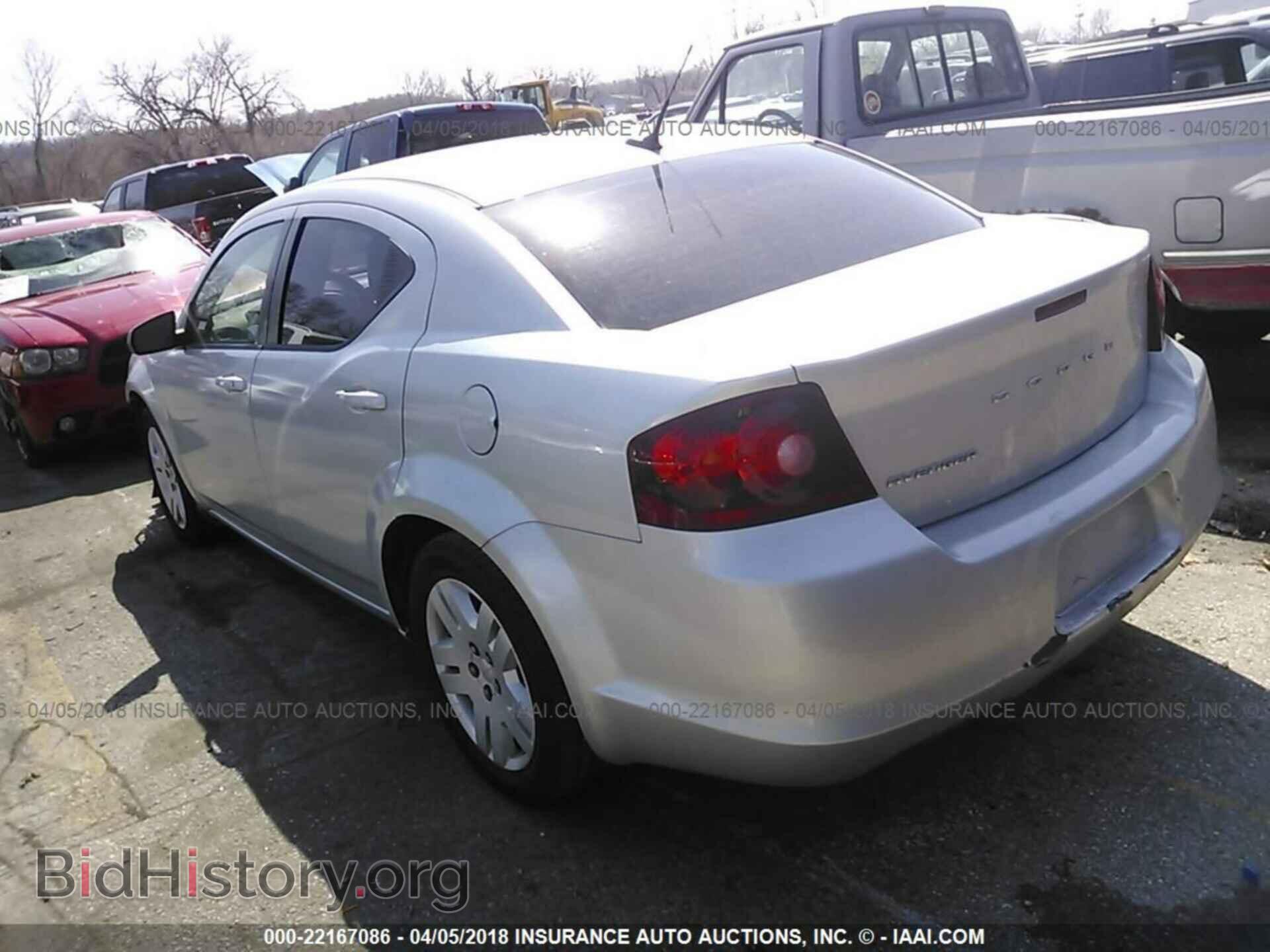 2011 DODGE AVENGER - VIN: 1B3BD4FB3BN543881 - Фото 3