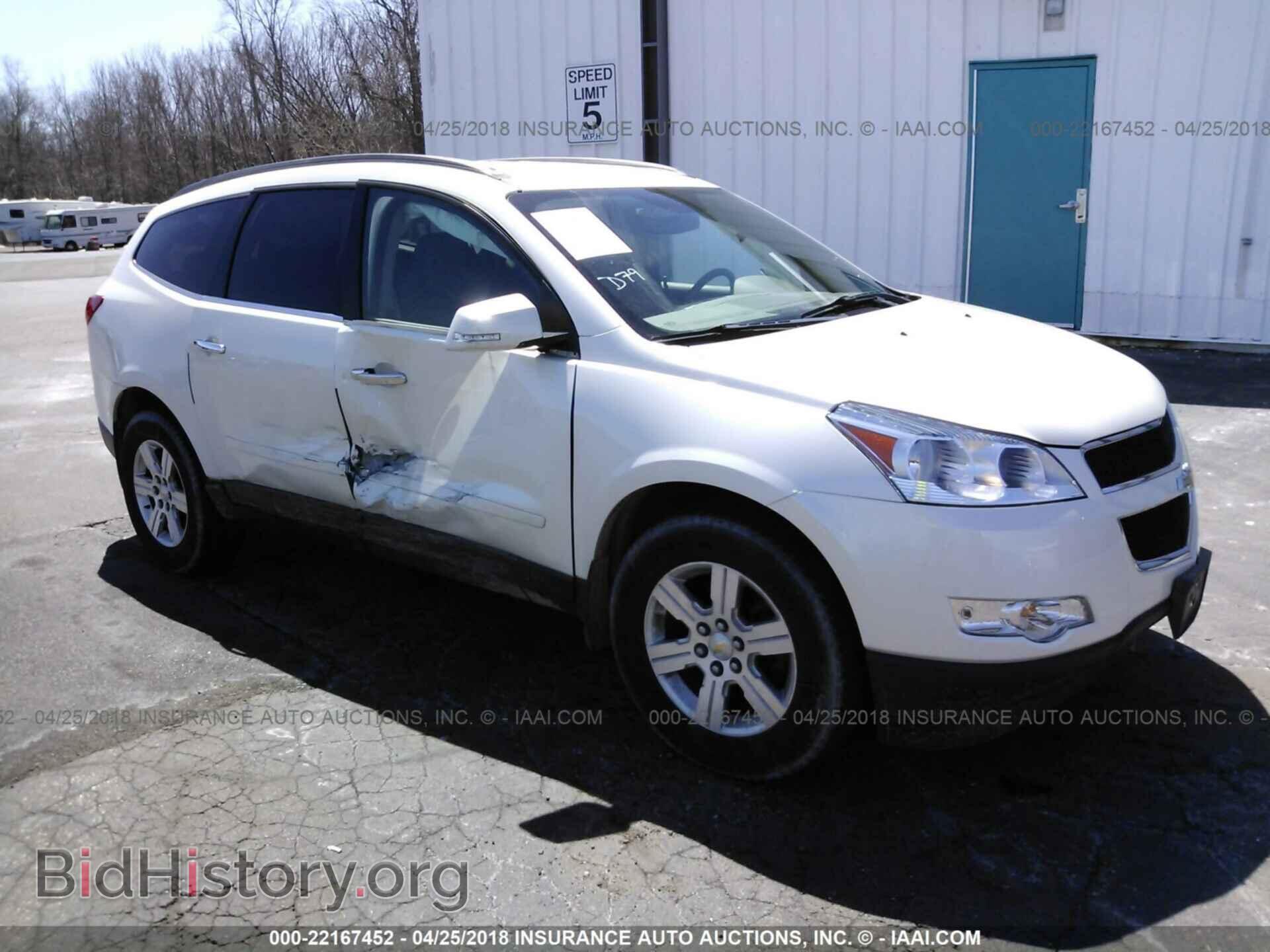 Фотография 1GNKVJEDXCJ187605 - Chevrolet Traverse 2012