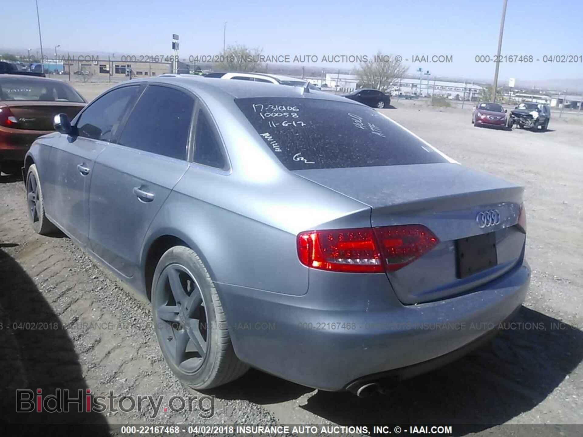 2011 Audi A4 - VIN: WAUFFAFL0BN049704 - Фото 3