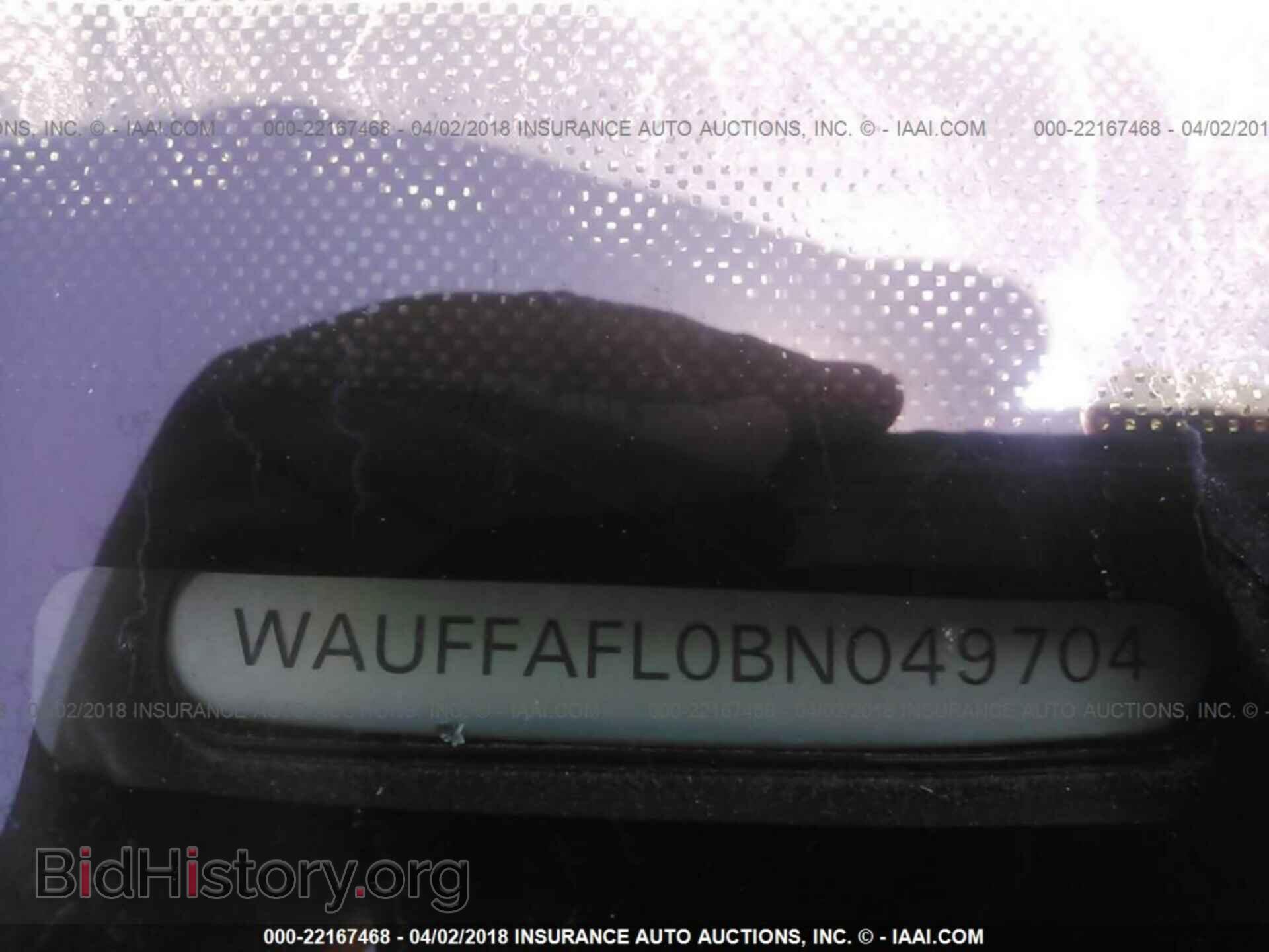 2011 Audi A4 - VIN: WAUFFAFL0BN049704 - Фото 9