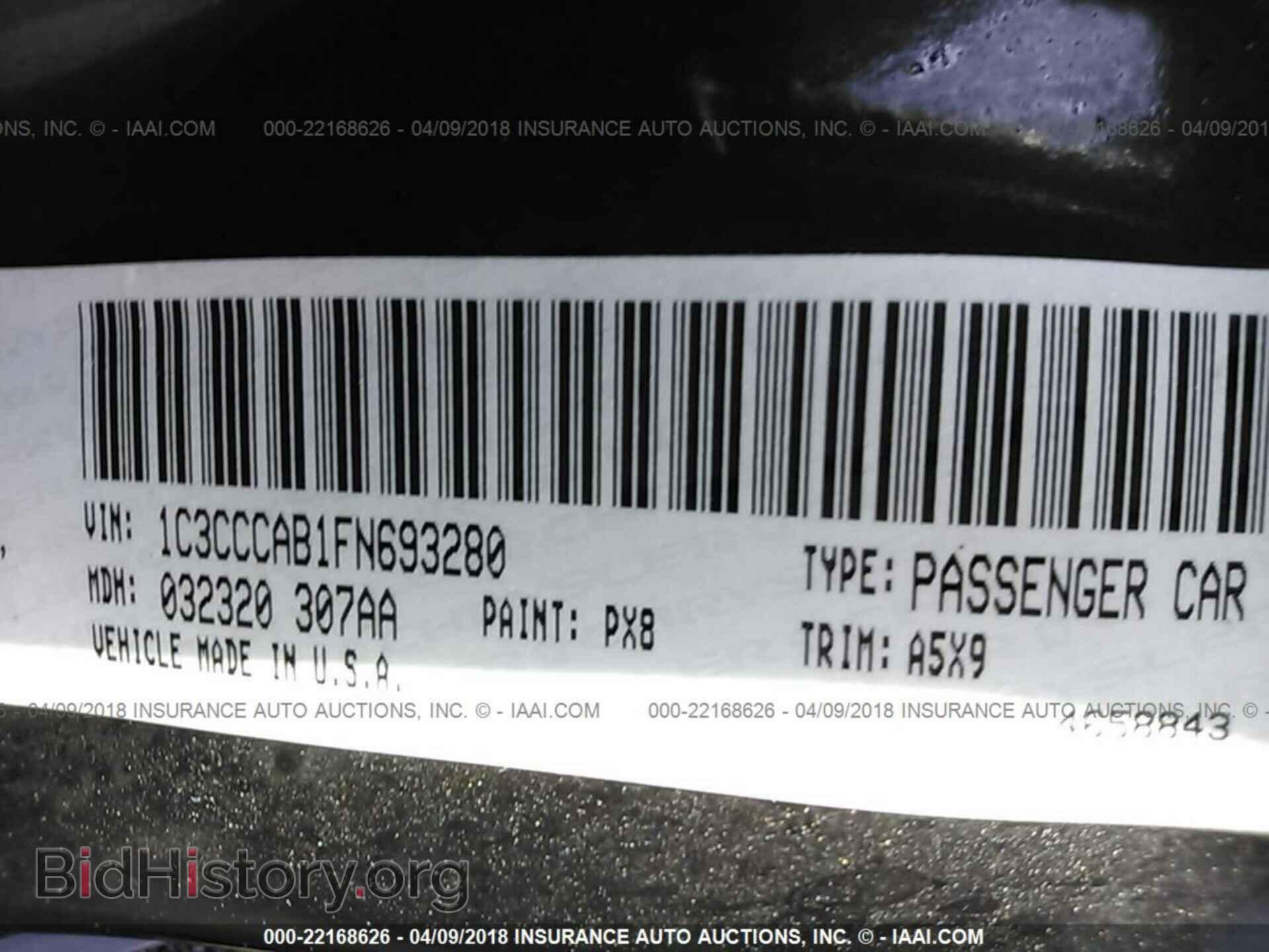 2015 Chrysler 200 - VIN: 1C3CCCAB1FN693280 - Photo 9