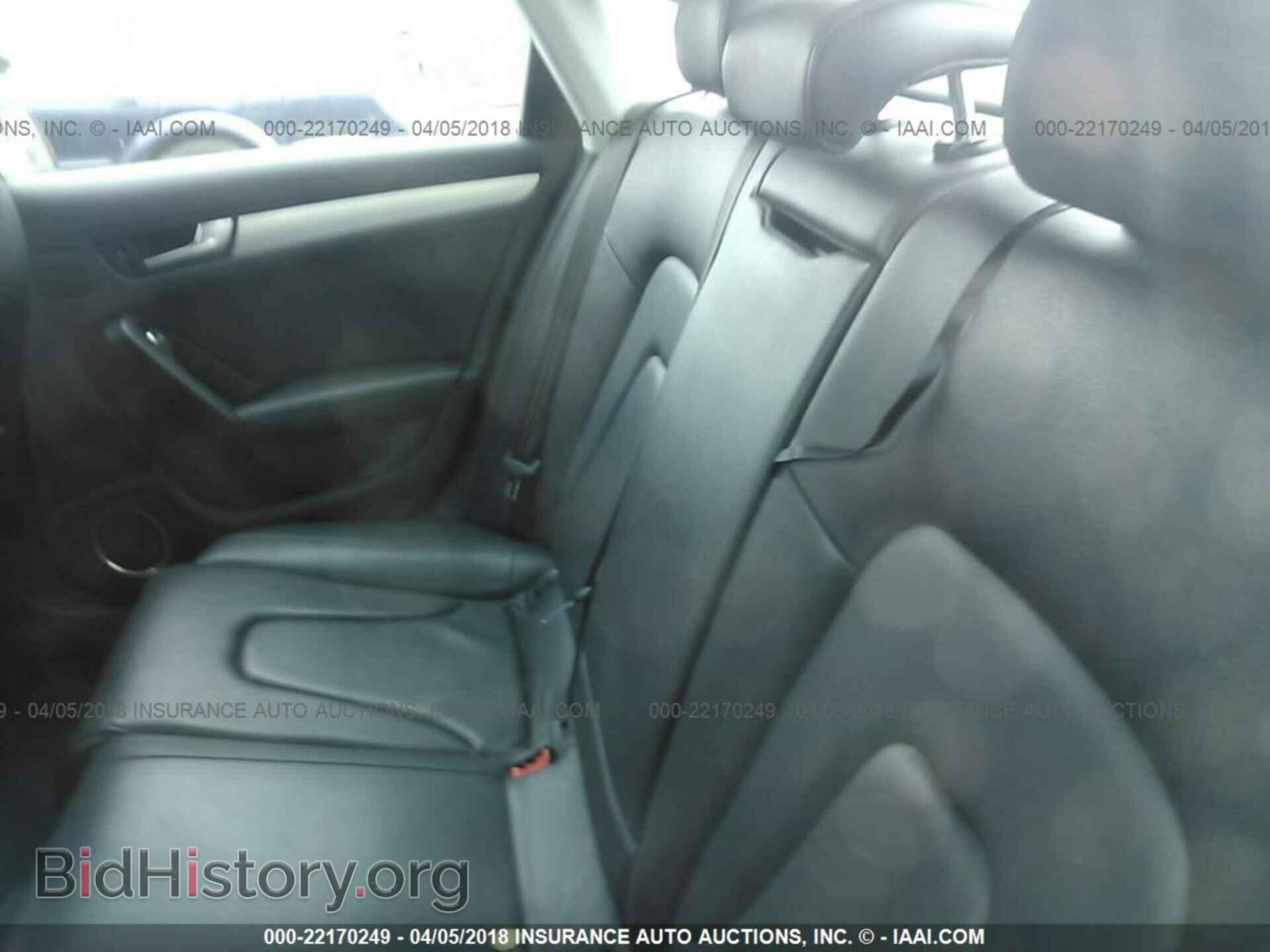 2013 Audi A4 - VIN: WAUKFBFL4DA183291 - Photo 8