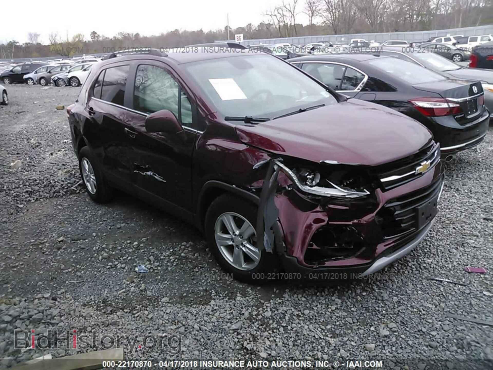 Фотография 3GNCJLSB3HL194975 - Chevrolet Trax 2017