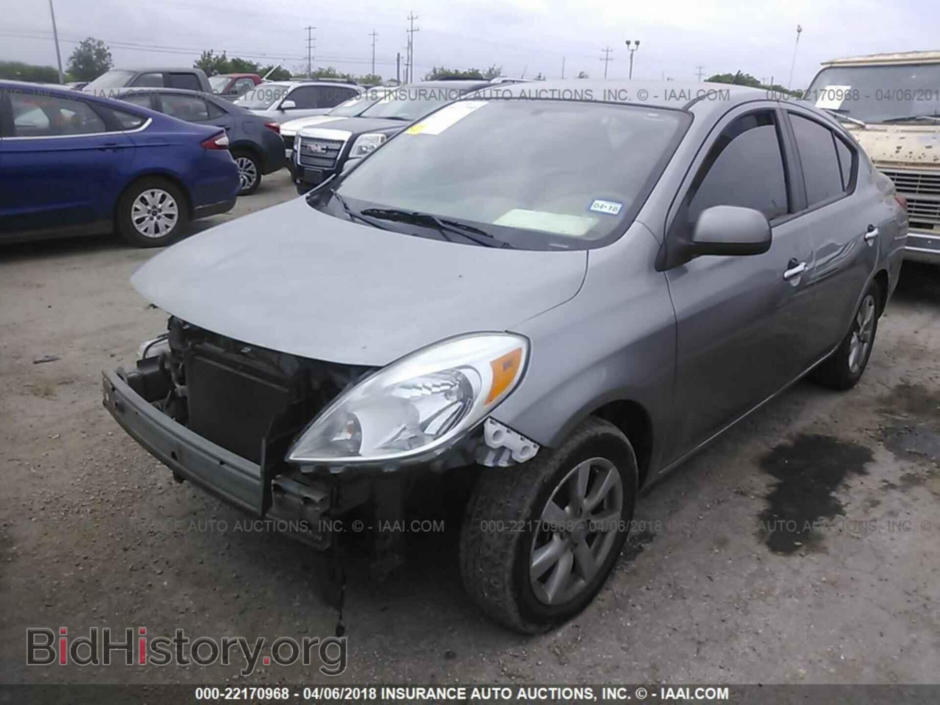 2012 Nissan Versa - VIN: 3N1CN7AP1CL813232 - Фото 2