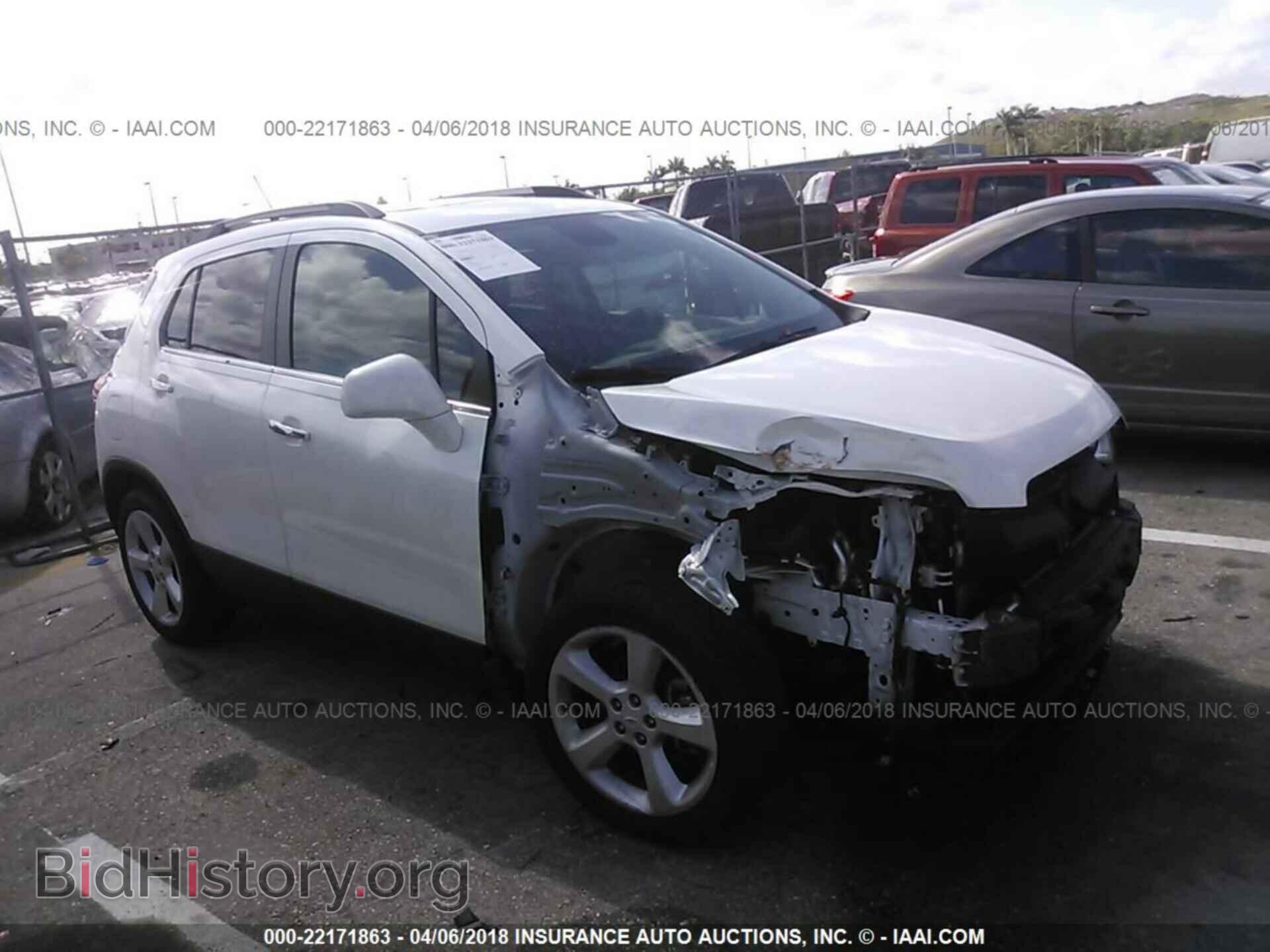 Фотография KL7CJNSBXFB083288 - Chevrolet Trax 2015