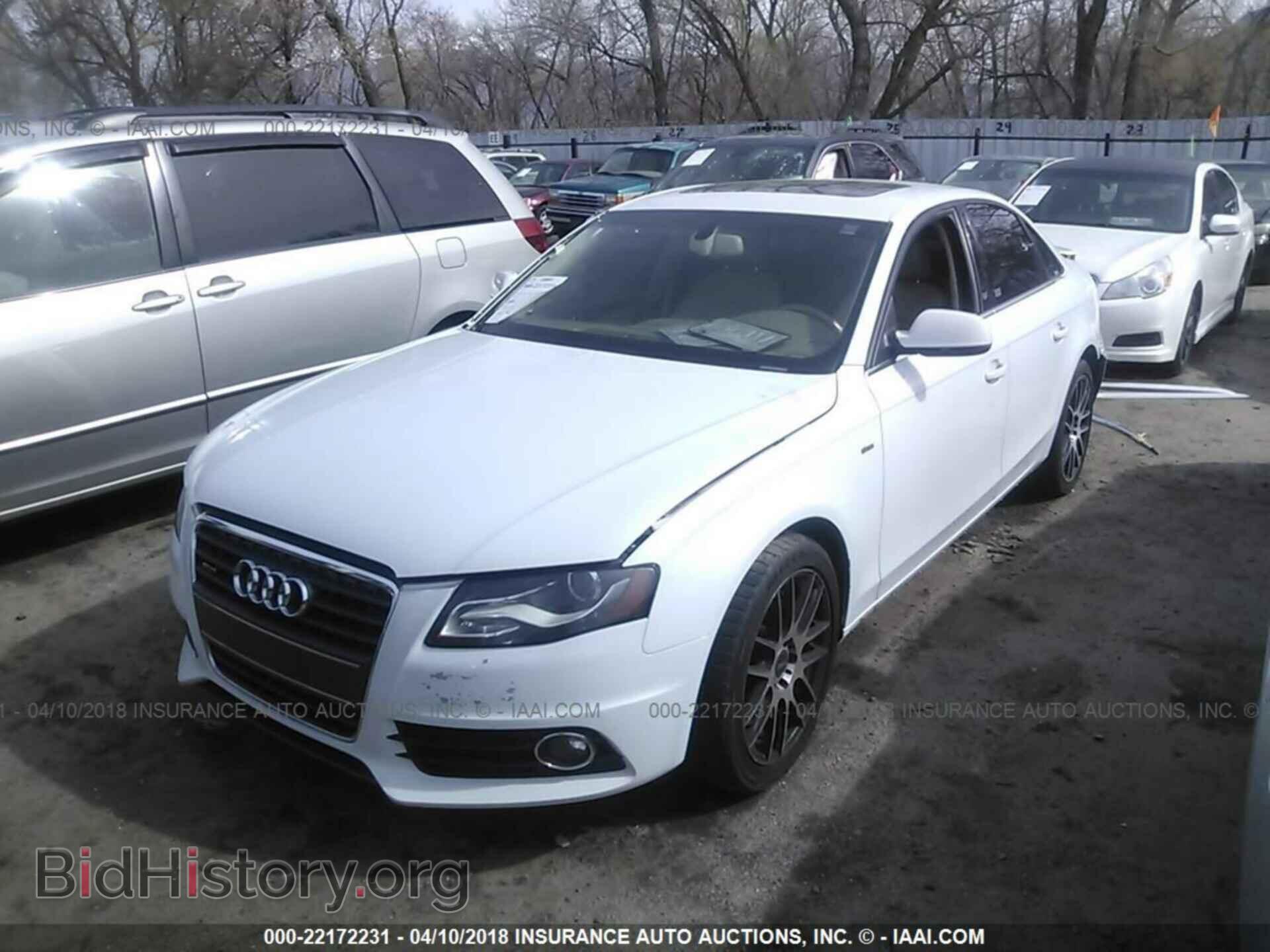 2012 Audi A4 - VIN: WAUFFAFL1CA072319 - Photo 2