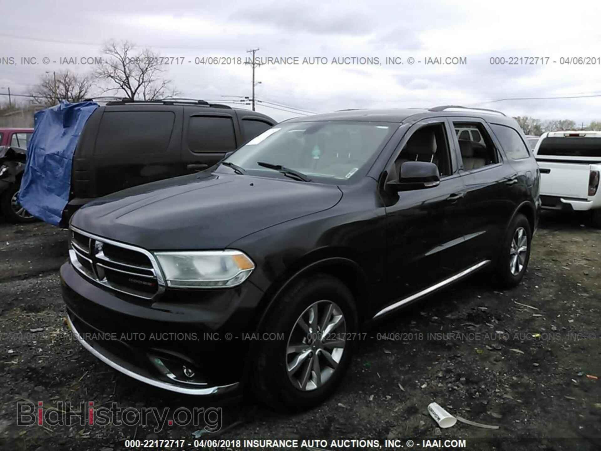 2015 Dodge Durango - VIN: 1C4RDHDG2FC694862 - Фото 2