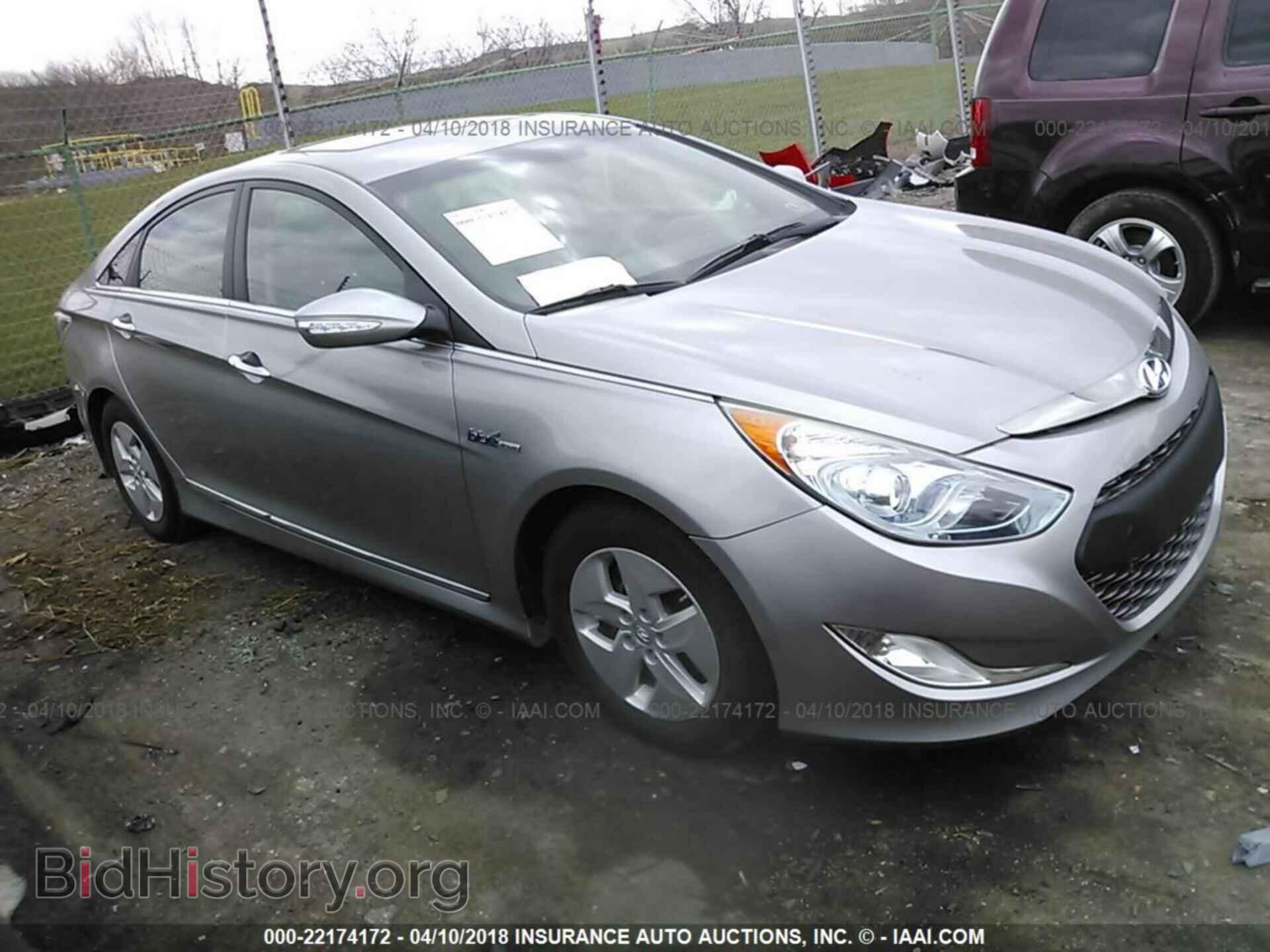 Фотография KMHEC4A45CA037562 - Hyundai Sonata 2012