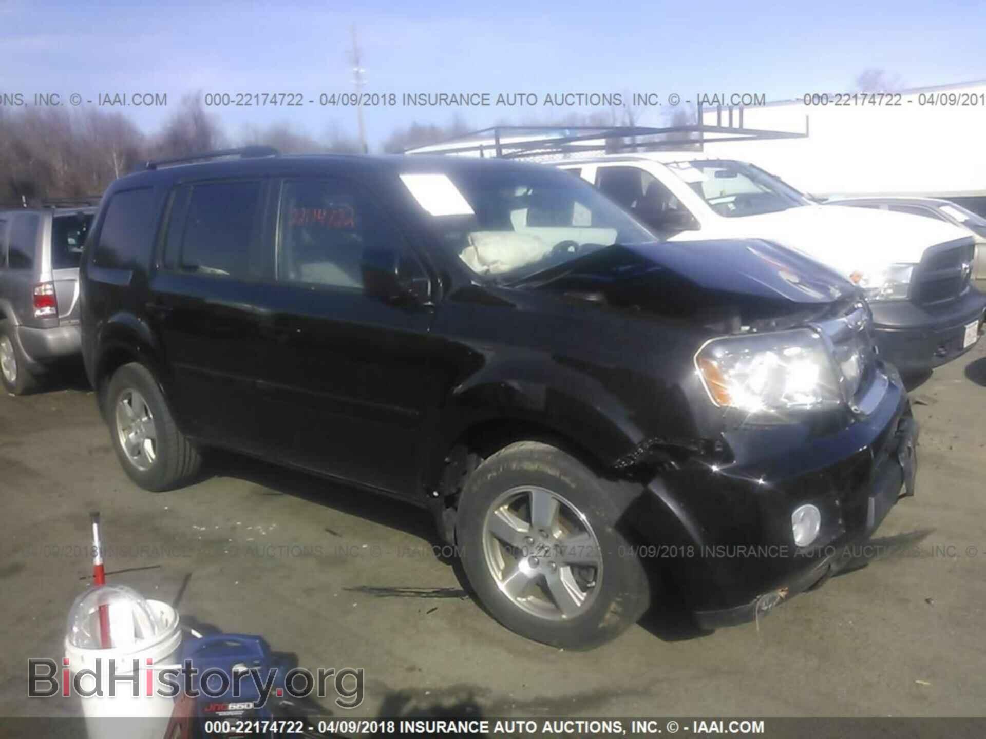 Фотография 5FNYF4H43BB072976 - Honda Pilot 2011