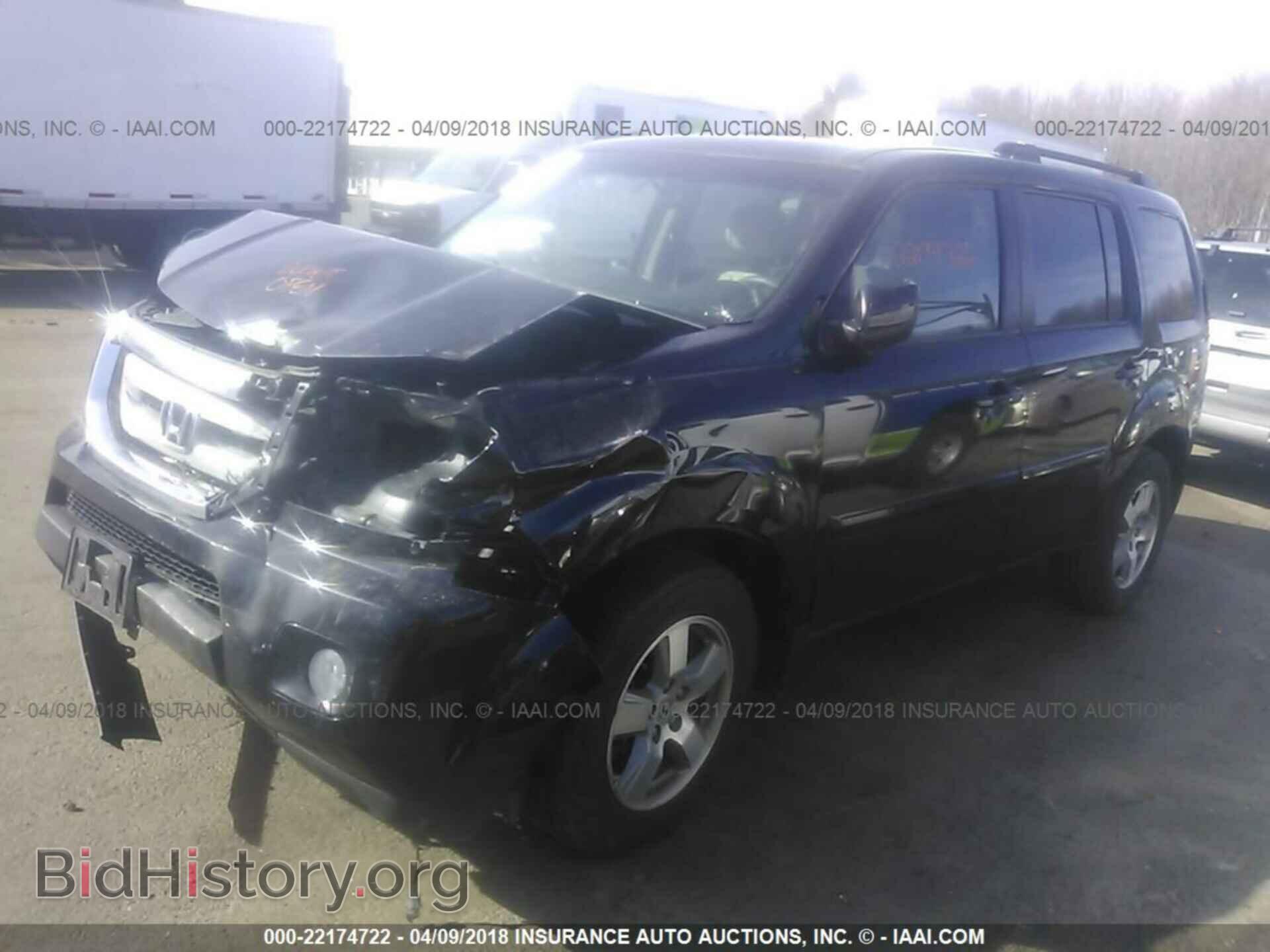 2011 Honda Pilot - VIN: 5FNYF4H43BB072976 - Фото 2
