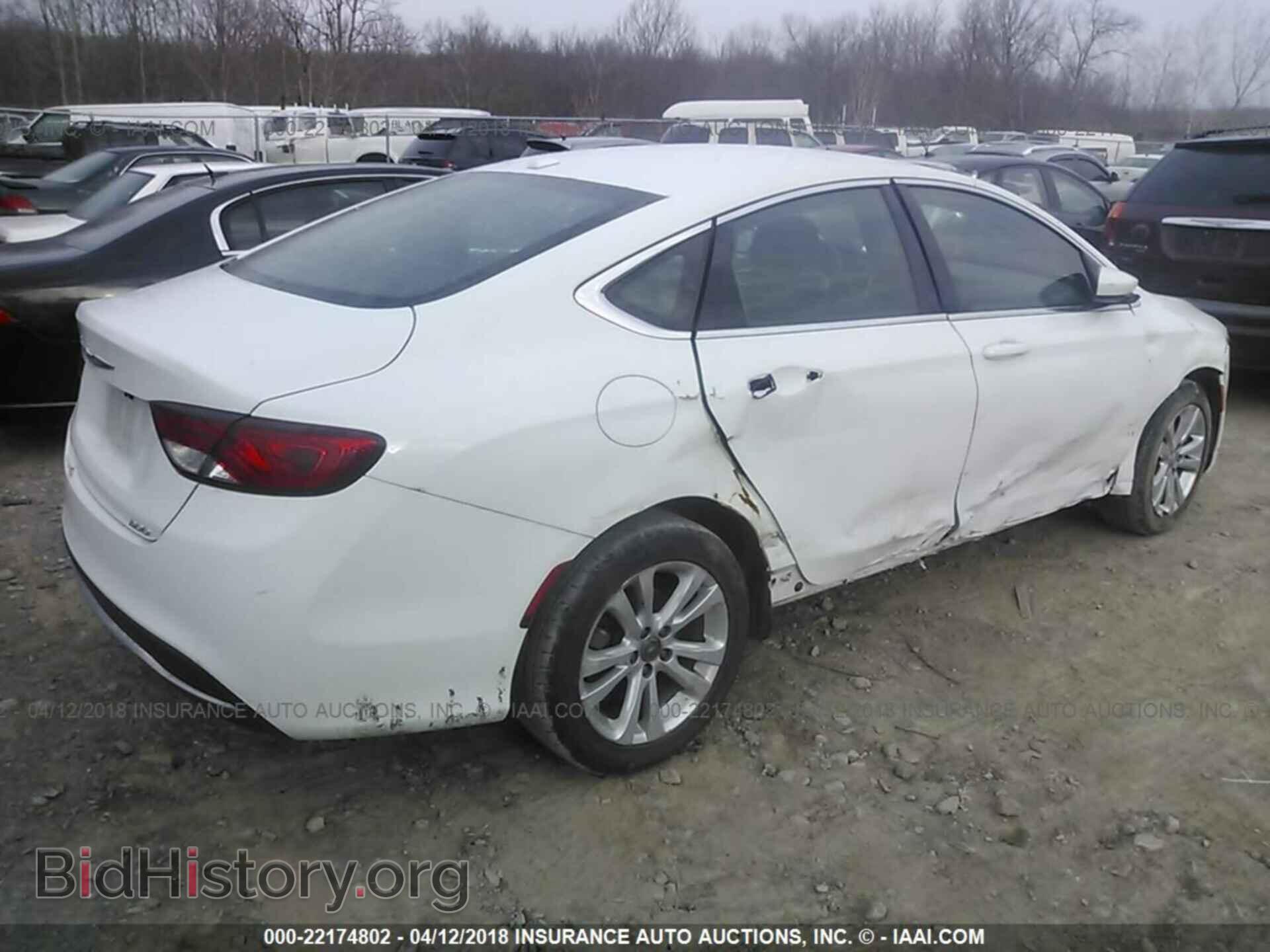 2015 Chrysler 200 - VIN: 1C3CCCAB4FN603801 - Фото 4