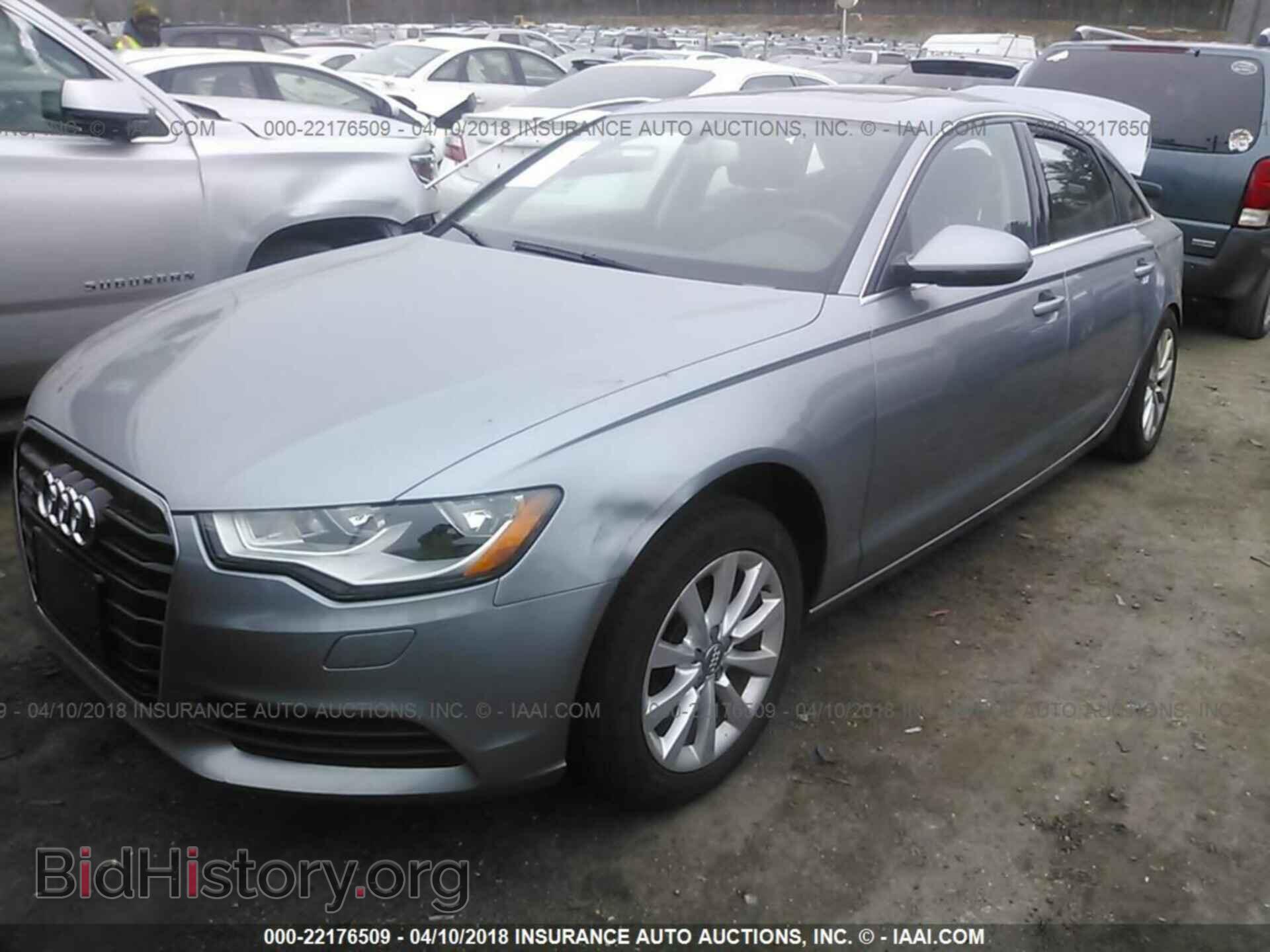 2013 Audi A6 - VIN: WAUFFAFCXDN052371 - Фото 2