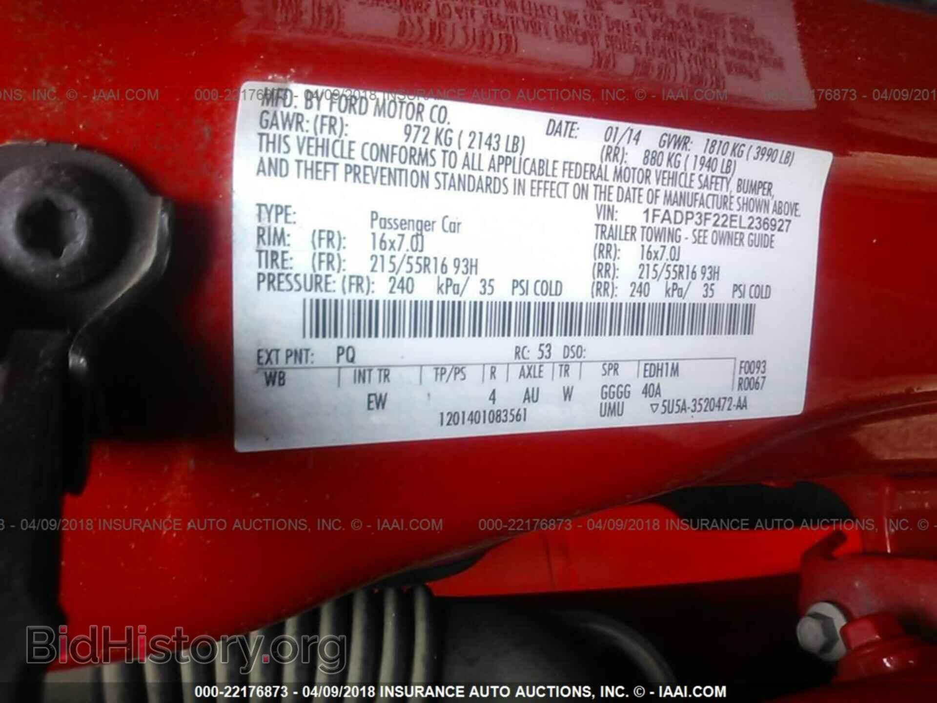 2014 Ford Focus - VIN: 1FADP3F22EL236927 - Photo 9