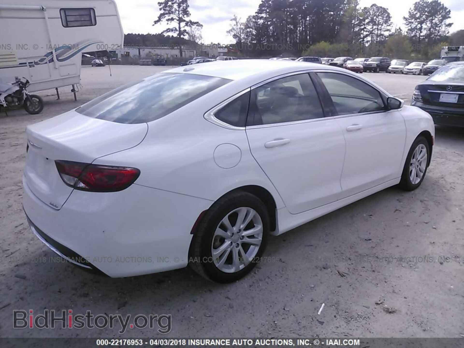 2015 Chrysler 200 - VIN: 1C3CCCAB3FN743533 - Фото 4
