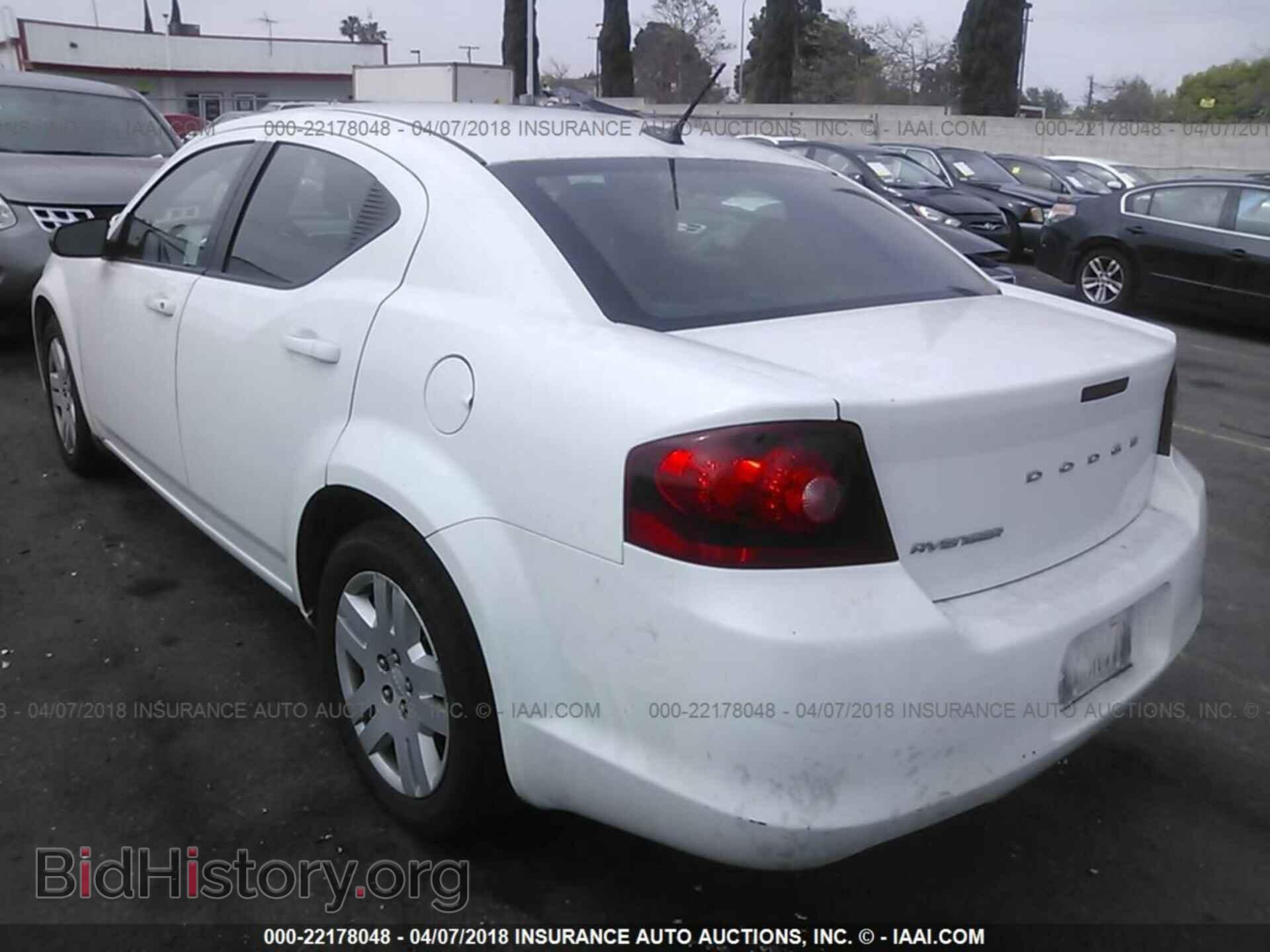 2012 Dodge Avenger - VIN: 1C3CDZAB1CN310644 - Фото 3