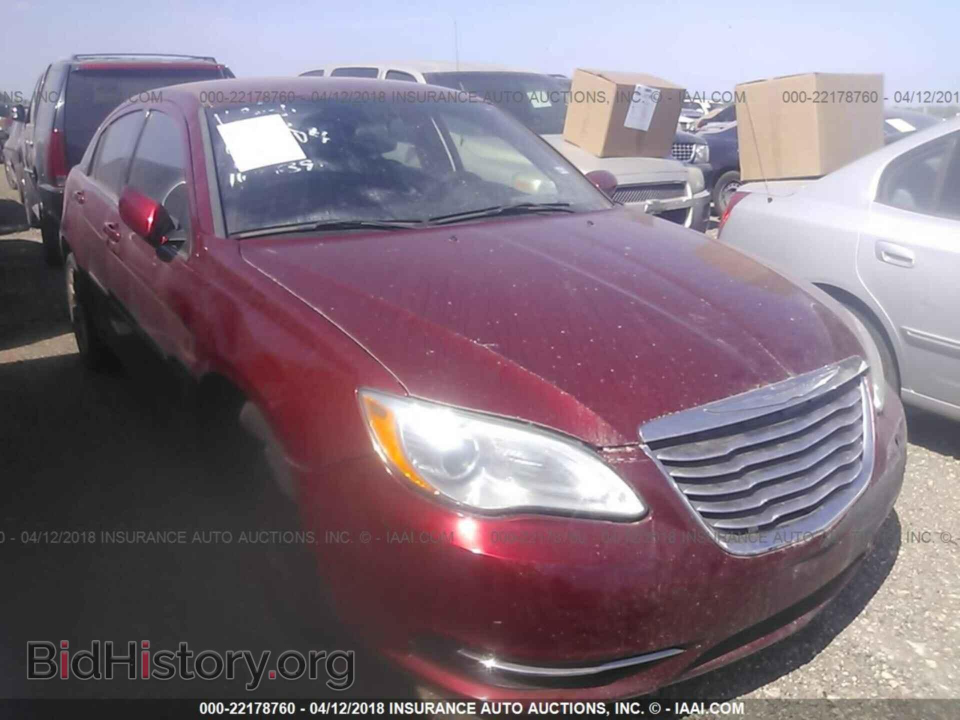 Фотография 1C3CCBAB4CN166839 - Chrysler 200 2012