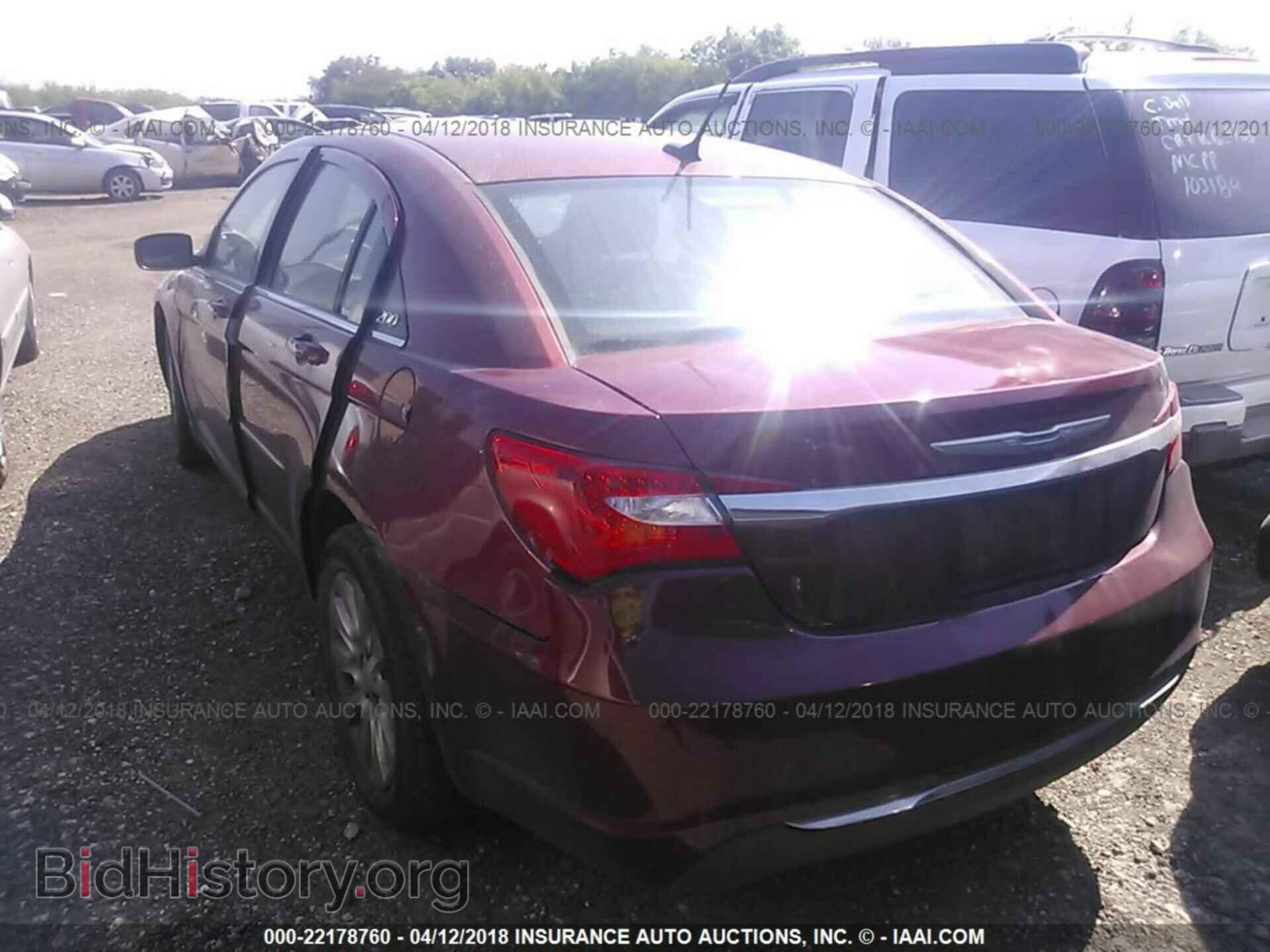 2012 Chrysler 200 - VIN: 1C3CCBAB4CN166839 - Photo 3
