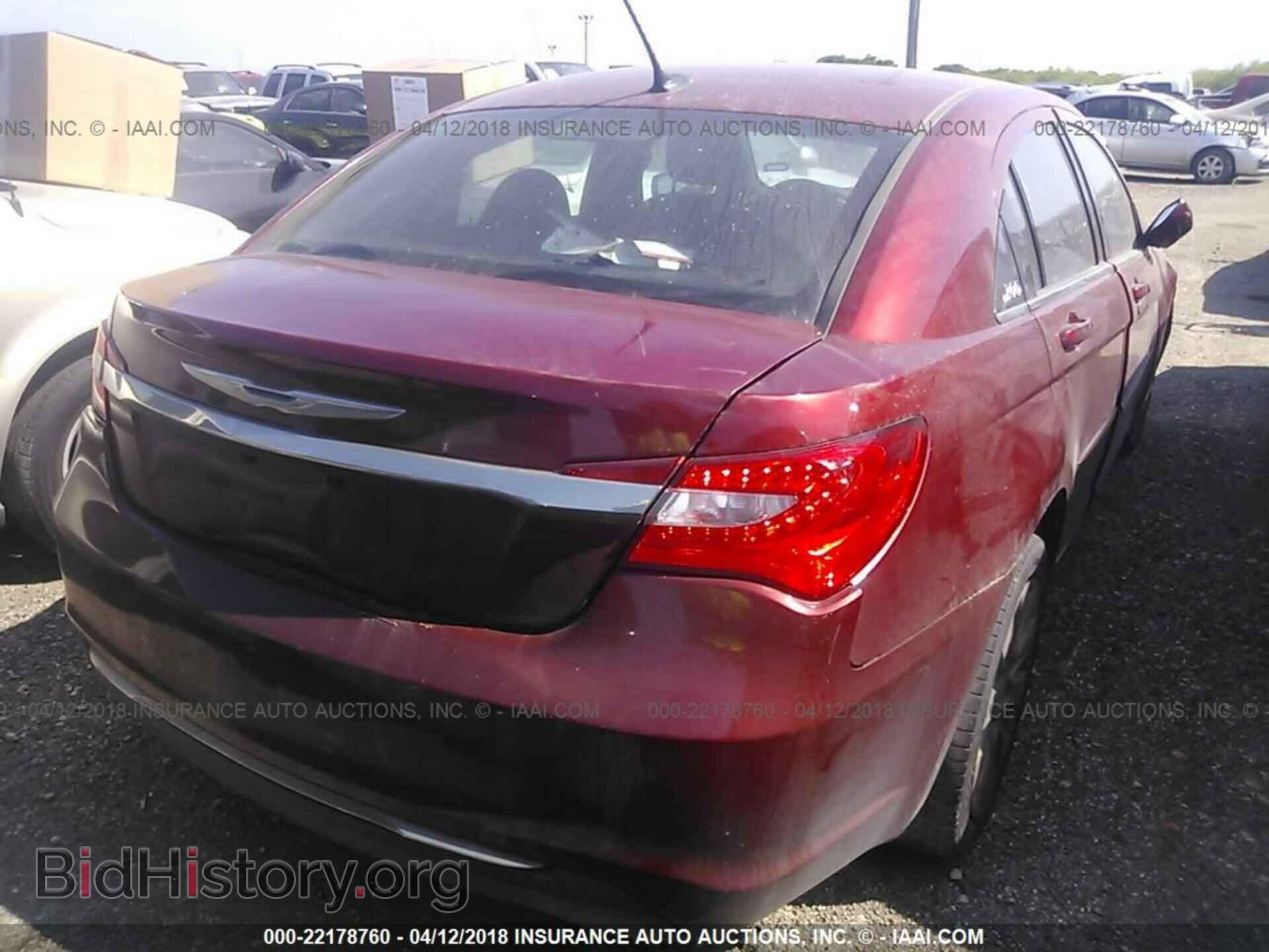 2012 Chrysler 200 - VIN: 1C3CCBAB4CN166839 - Photo 4