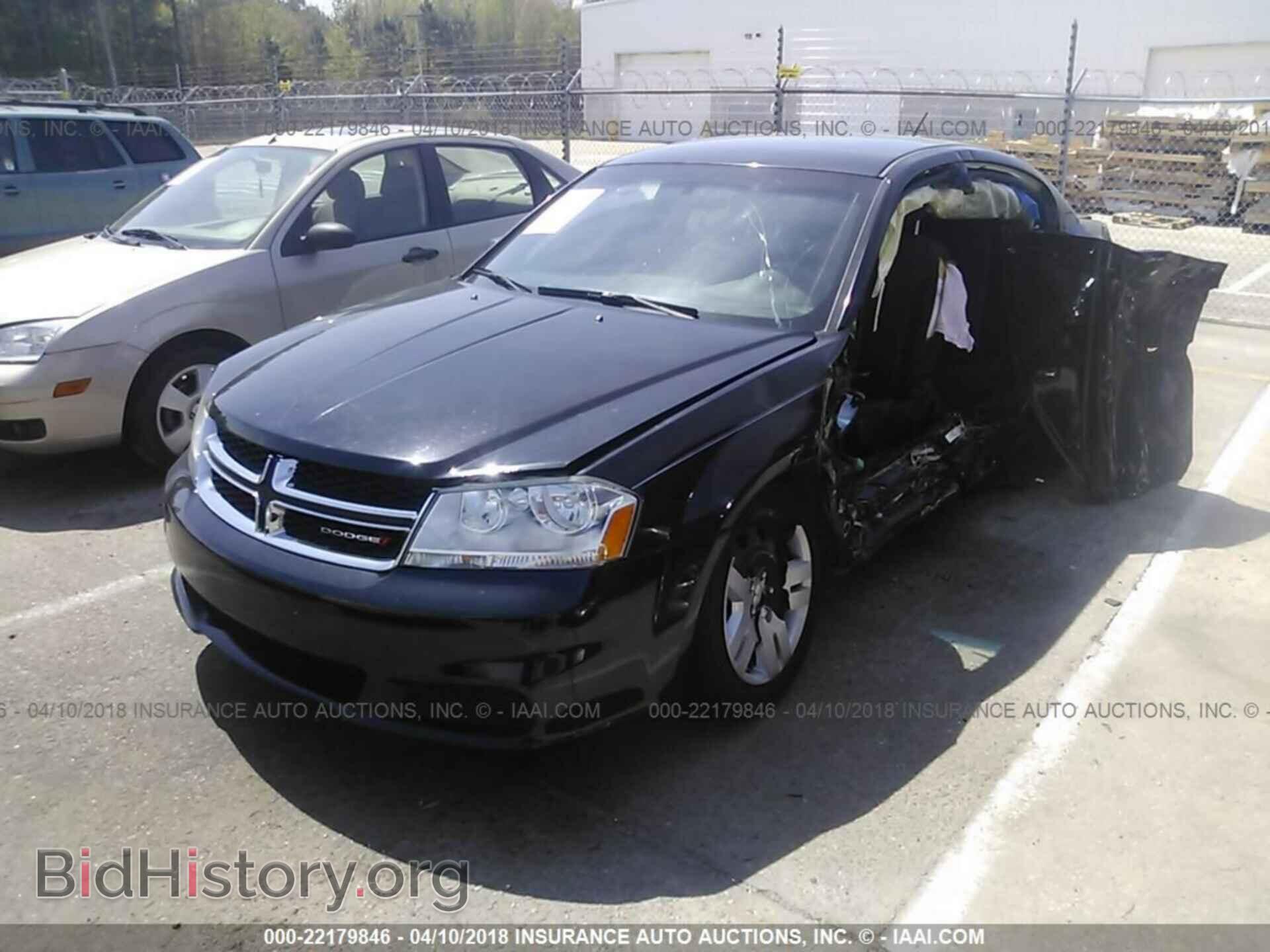 2013 Dodge Avenger - VIN: 1C3CDZAB1DN653410 - Фото 2