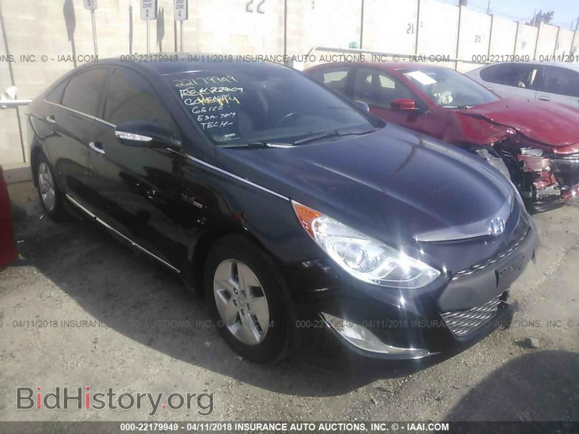 Фотография KMHEC4A49CA062562 - Hyundai Sonata 2012